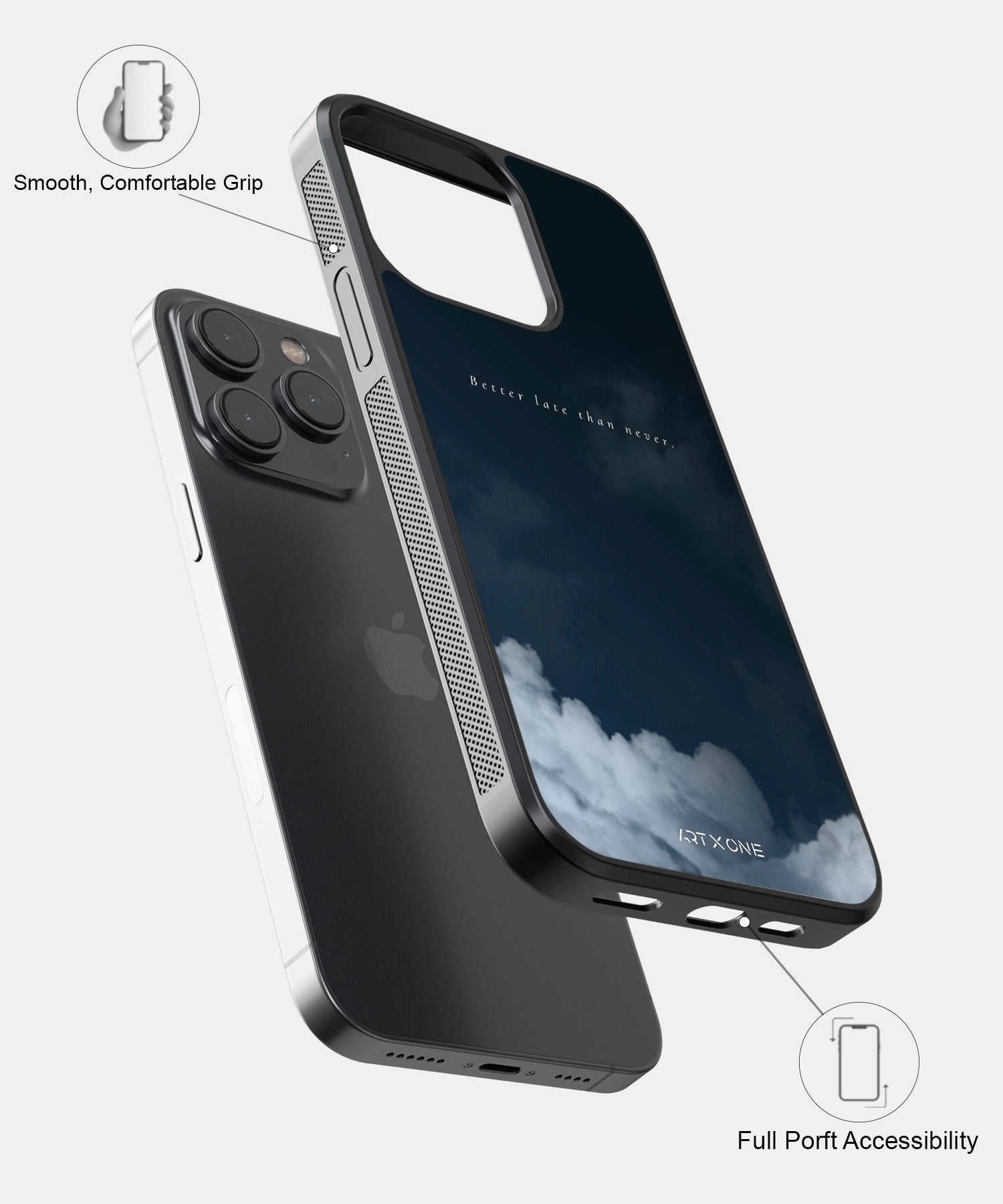 Better Late Than Never Mobile Back Cover