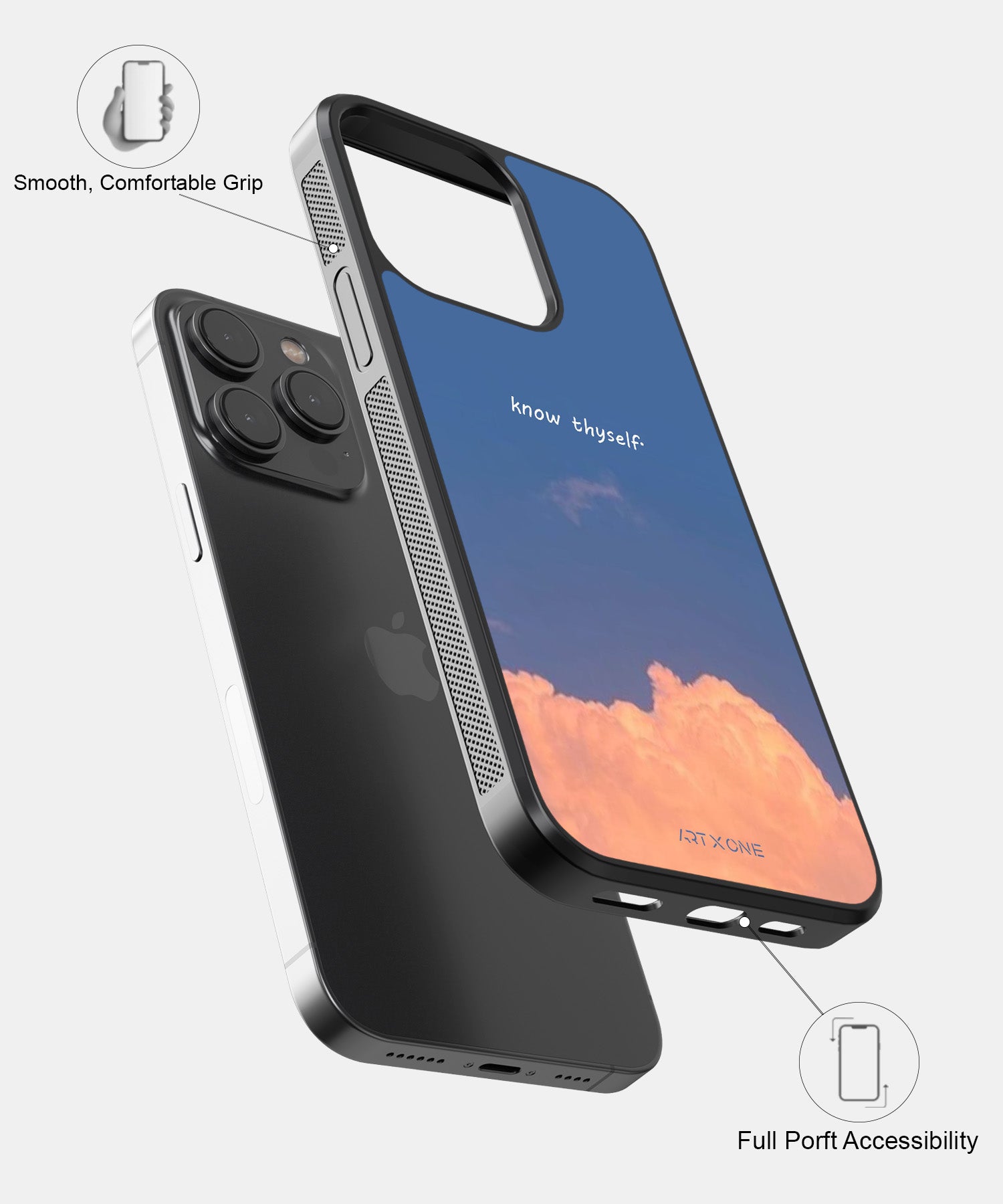 Know Thyself Mobile Back Cover
