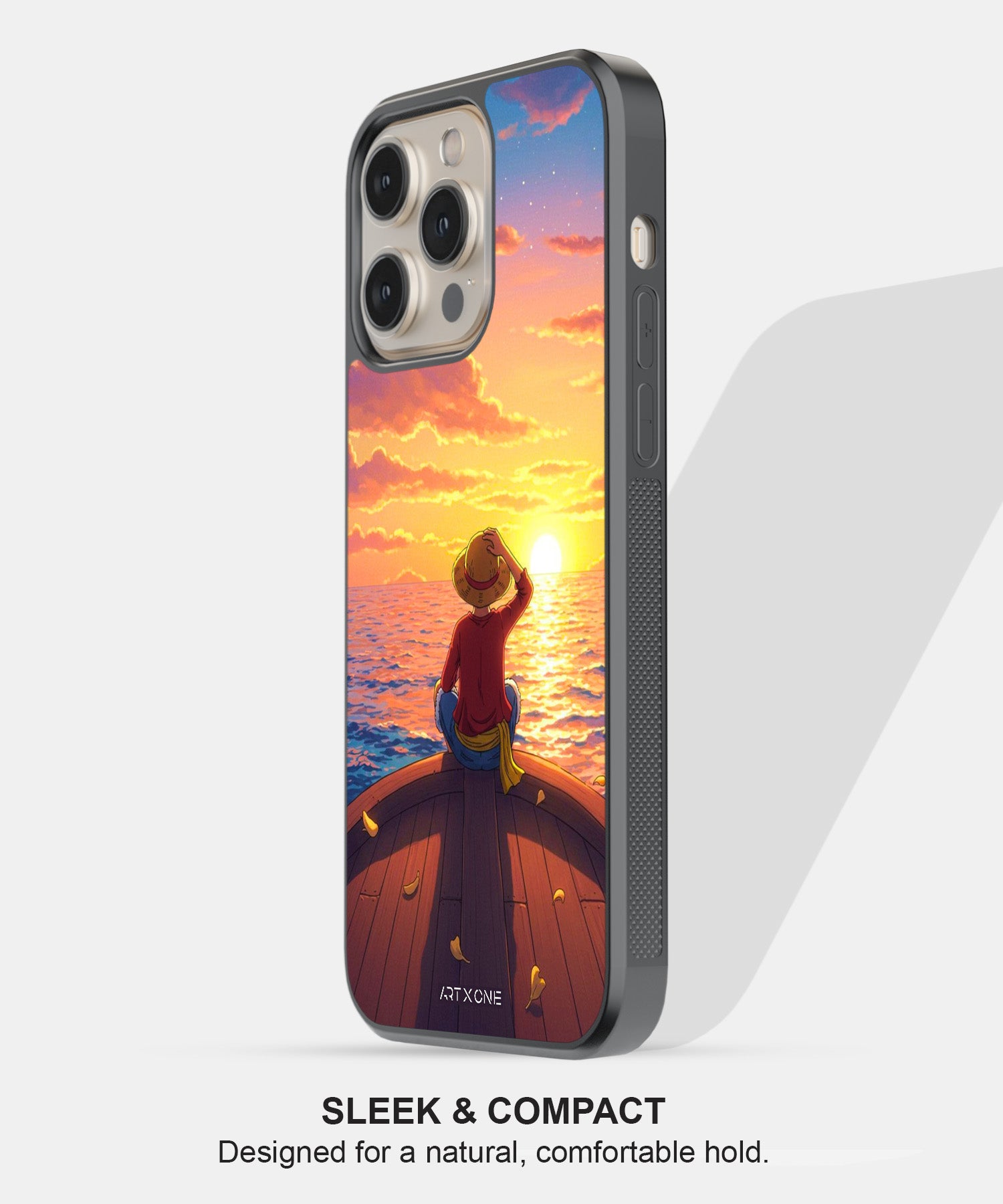 Luffy Sunset Mobile Back Cover