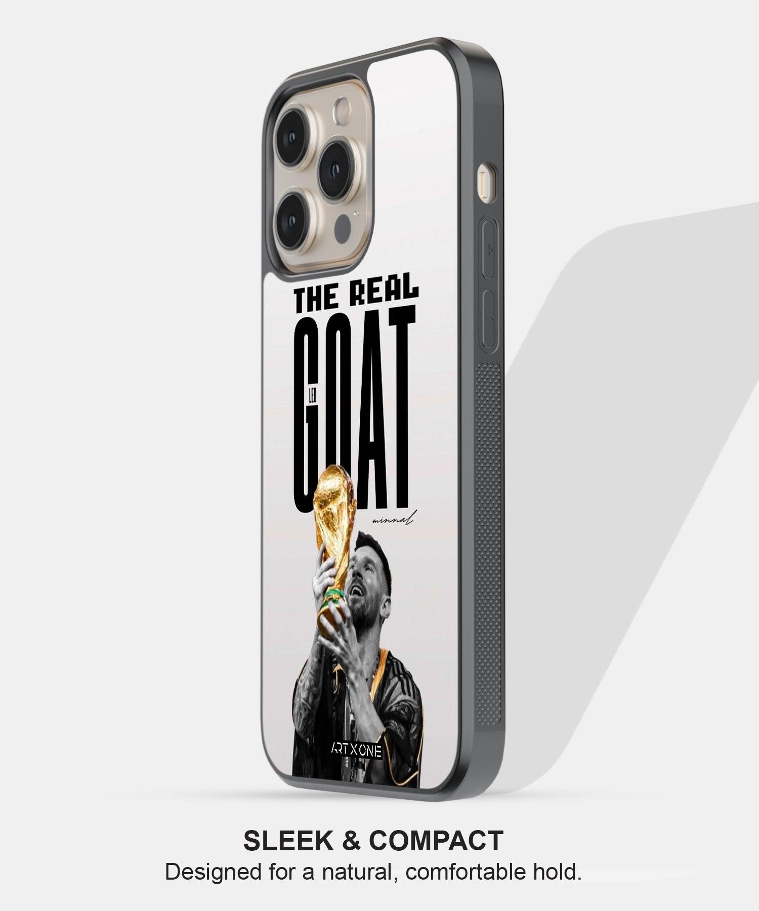 Football (Leo The Real Goat) Mobile Back Cover