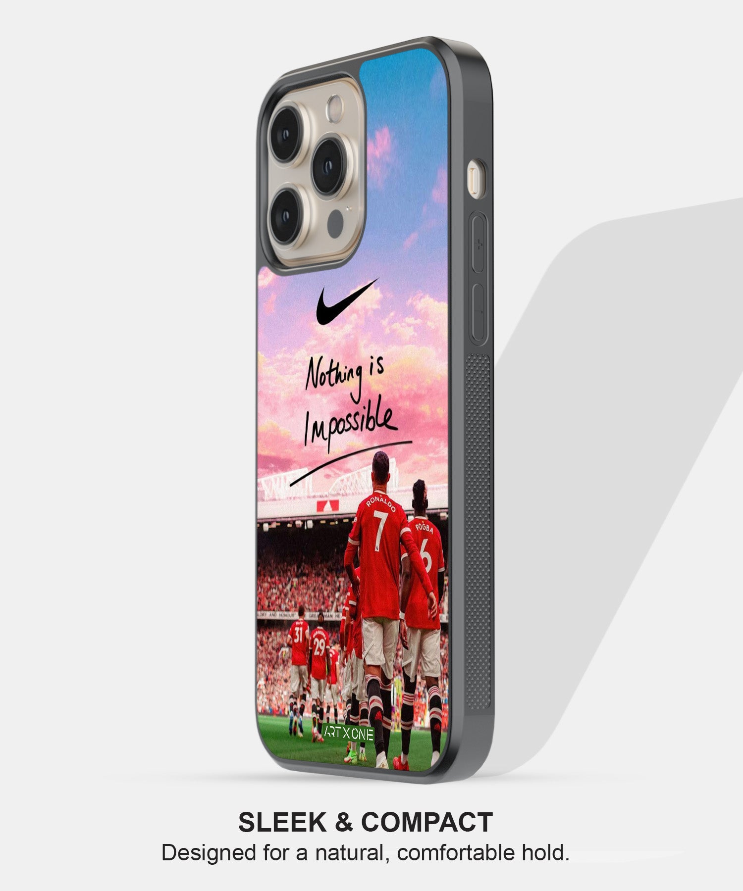 Football (Ronaldo Nothing is Impossible) Mobile Back Cover