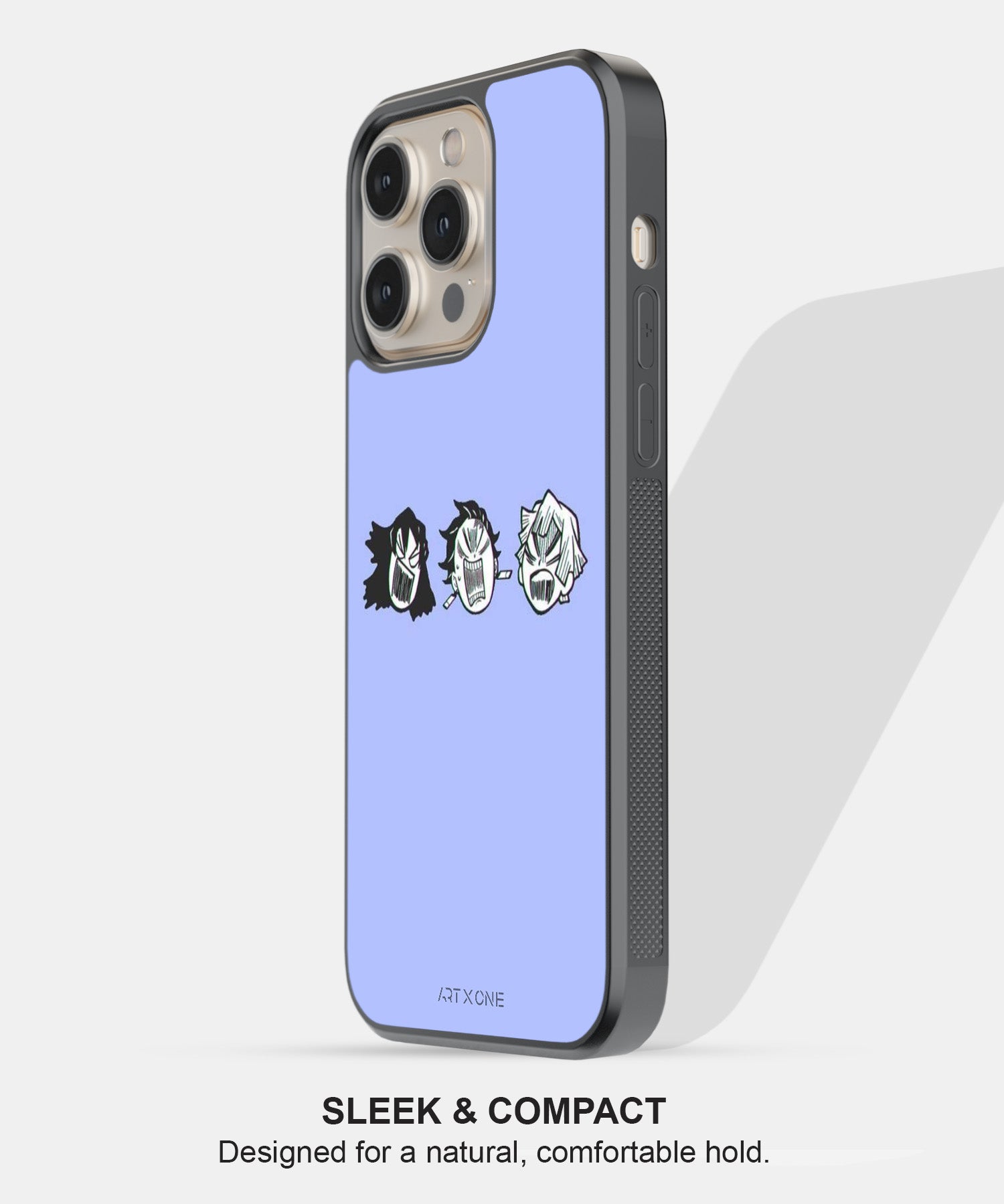 Cute Lavender Demon Slayer Mobile Back Cover