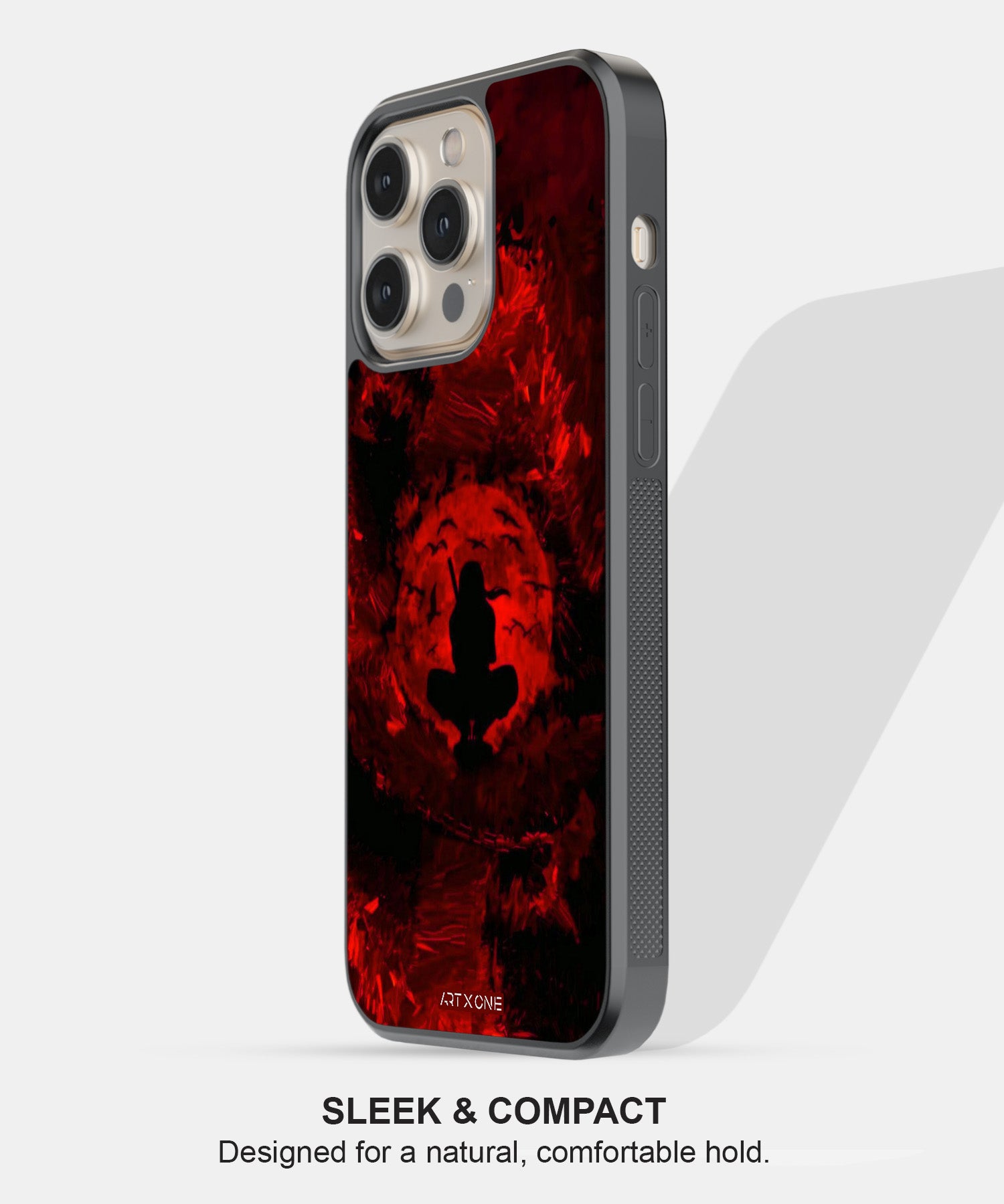 Sasuke Uchiha Red Moon Mobile Back Cover