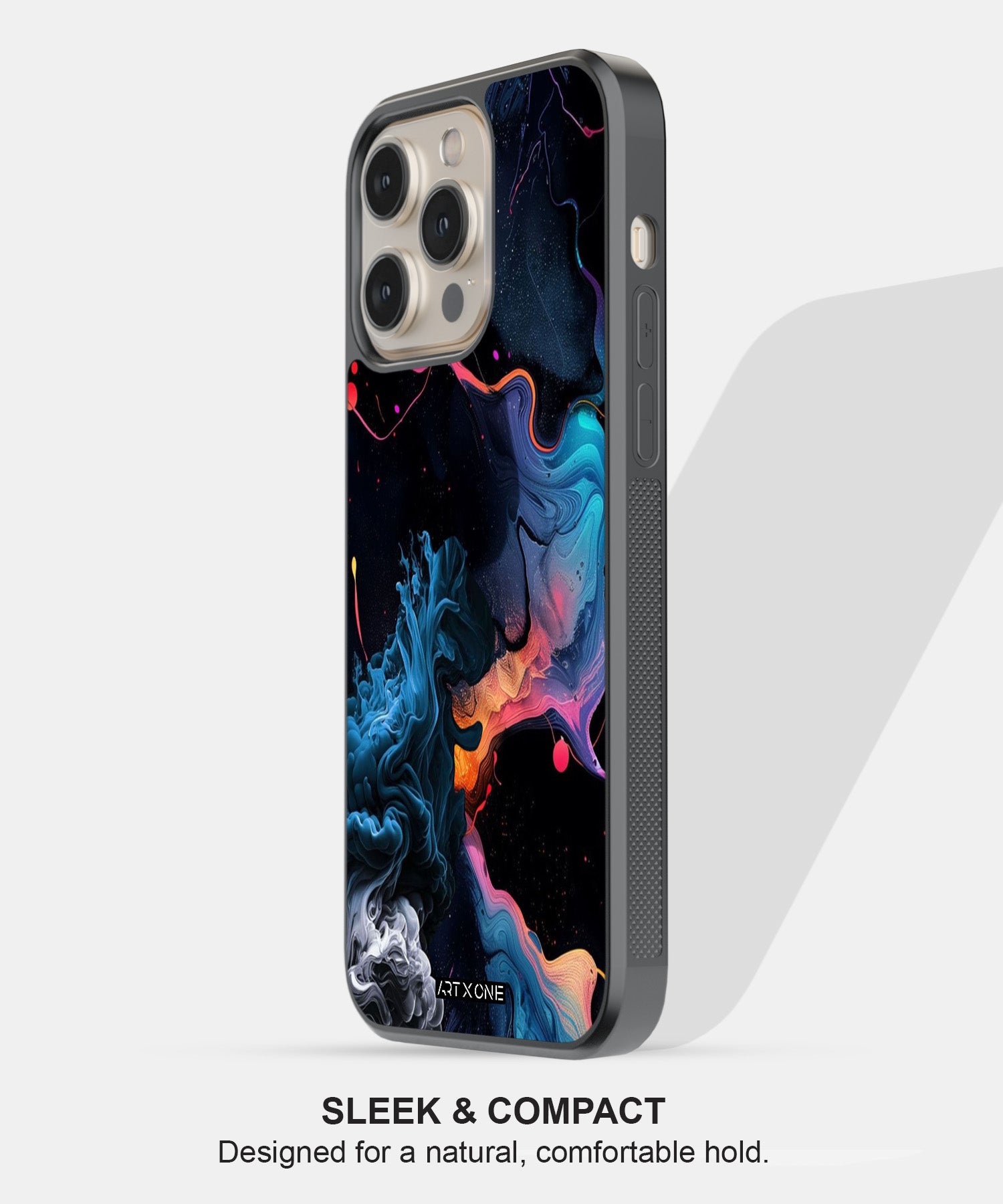 Rainbow Marbel Mobile Back Cover