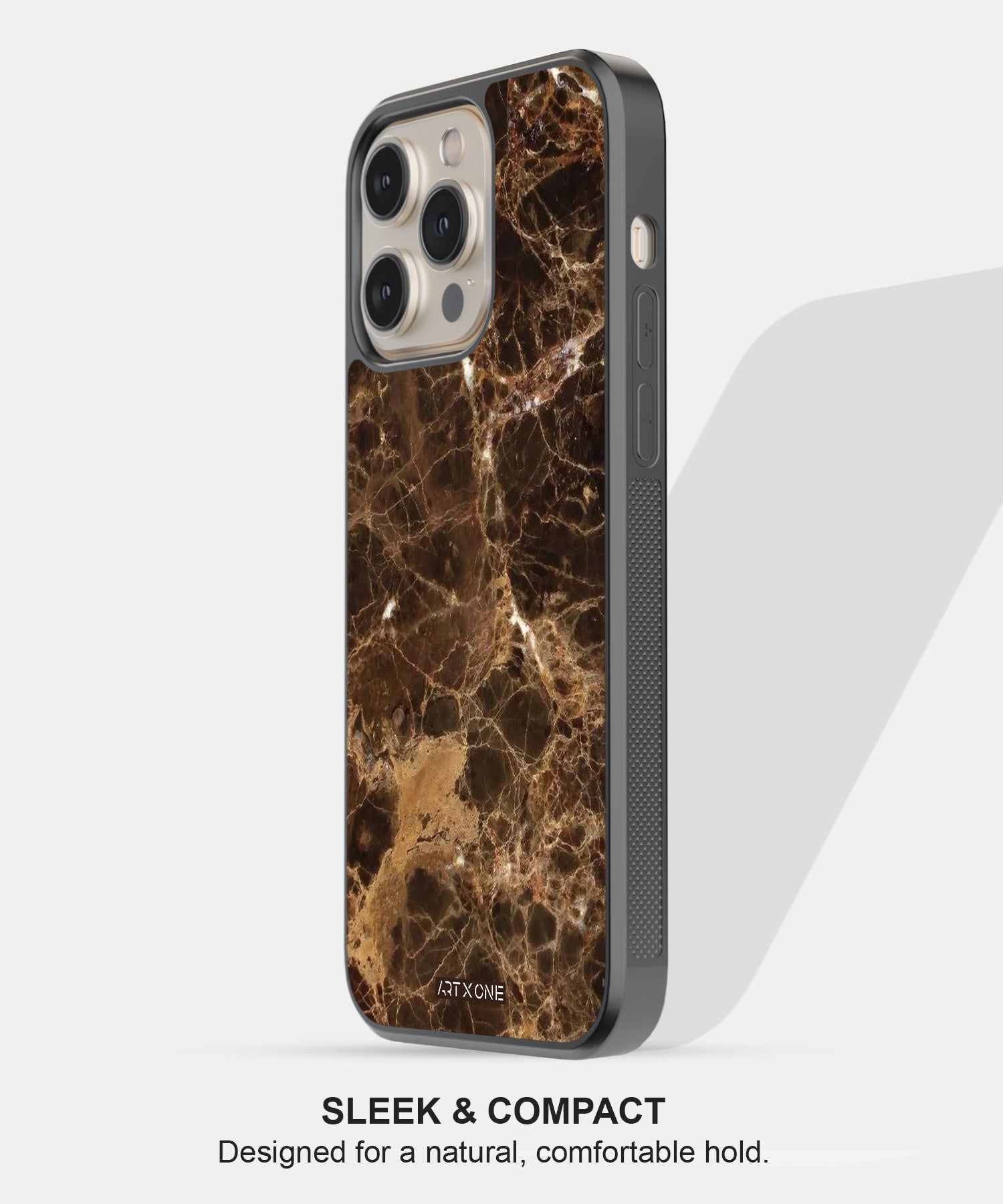 Brown Marbel Mobile Back Cover