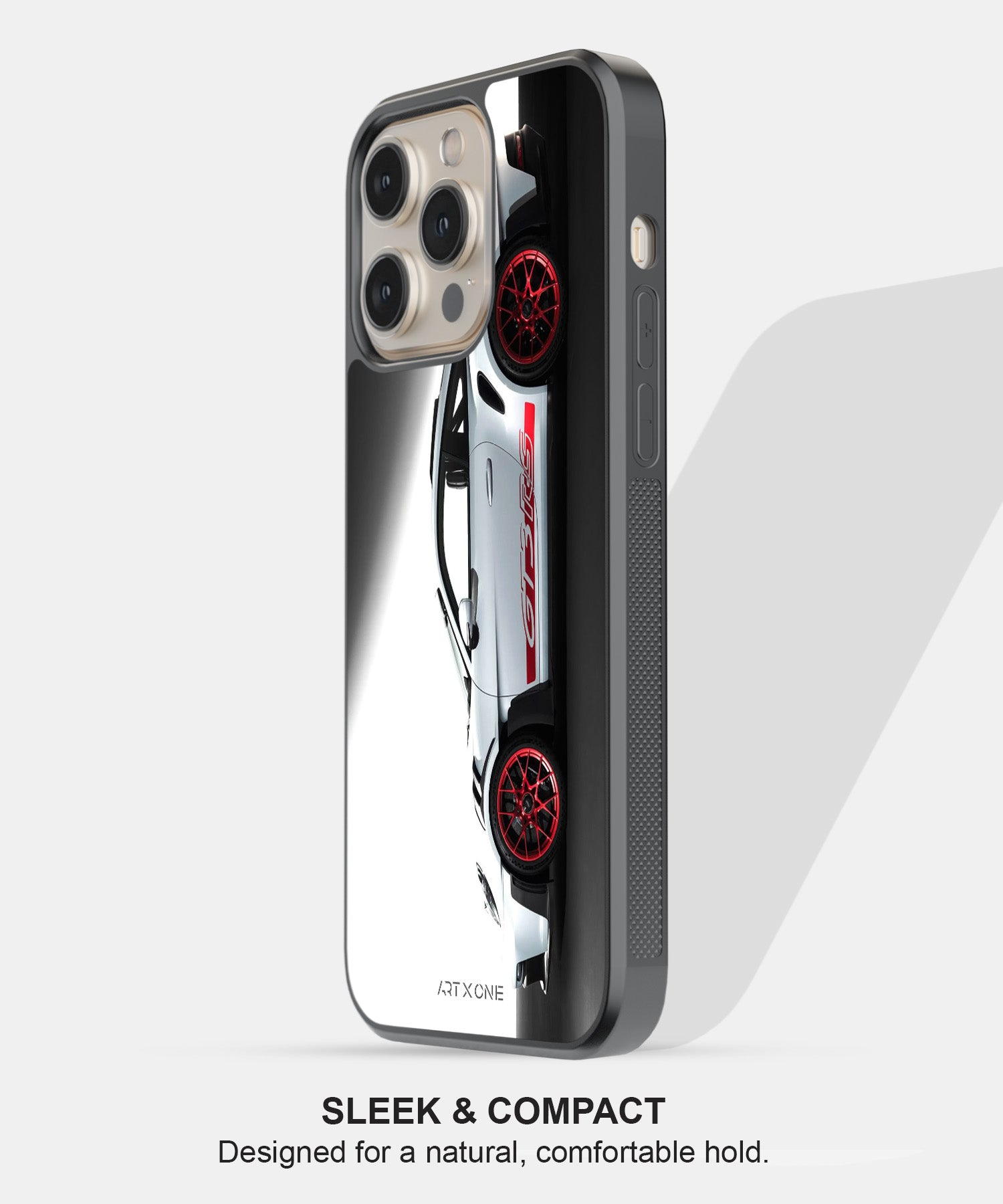 Sports Car  (White GT3 RS) Mobile Back Cover