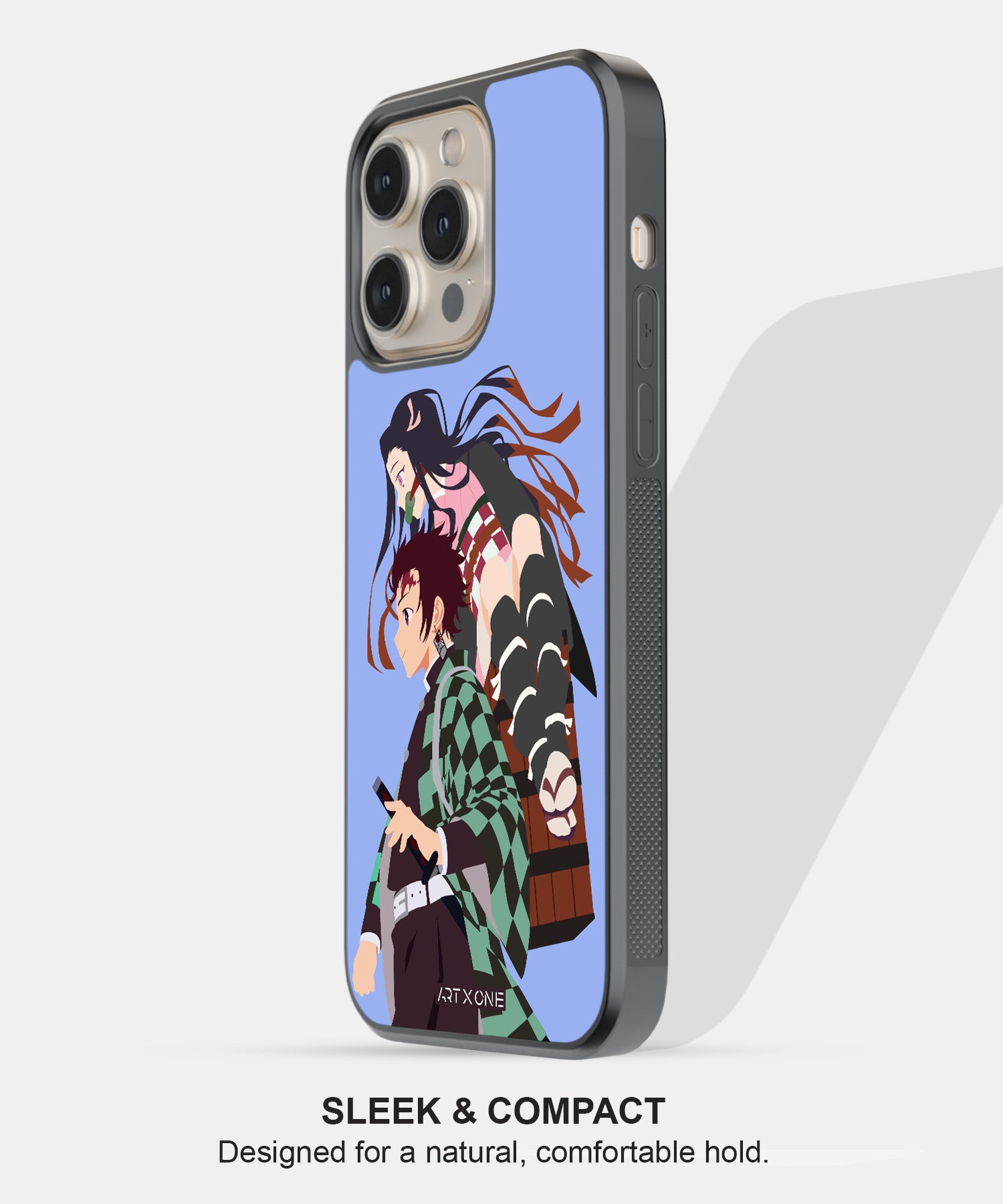 Tanjiro carrying Nezuko Mobile Back Cover