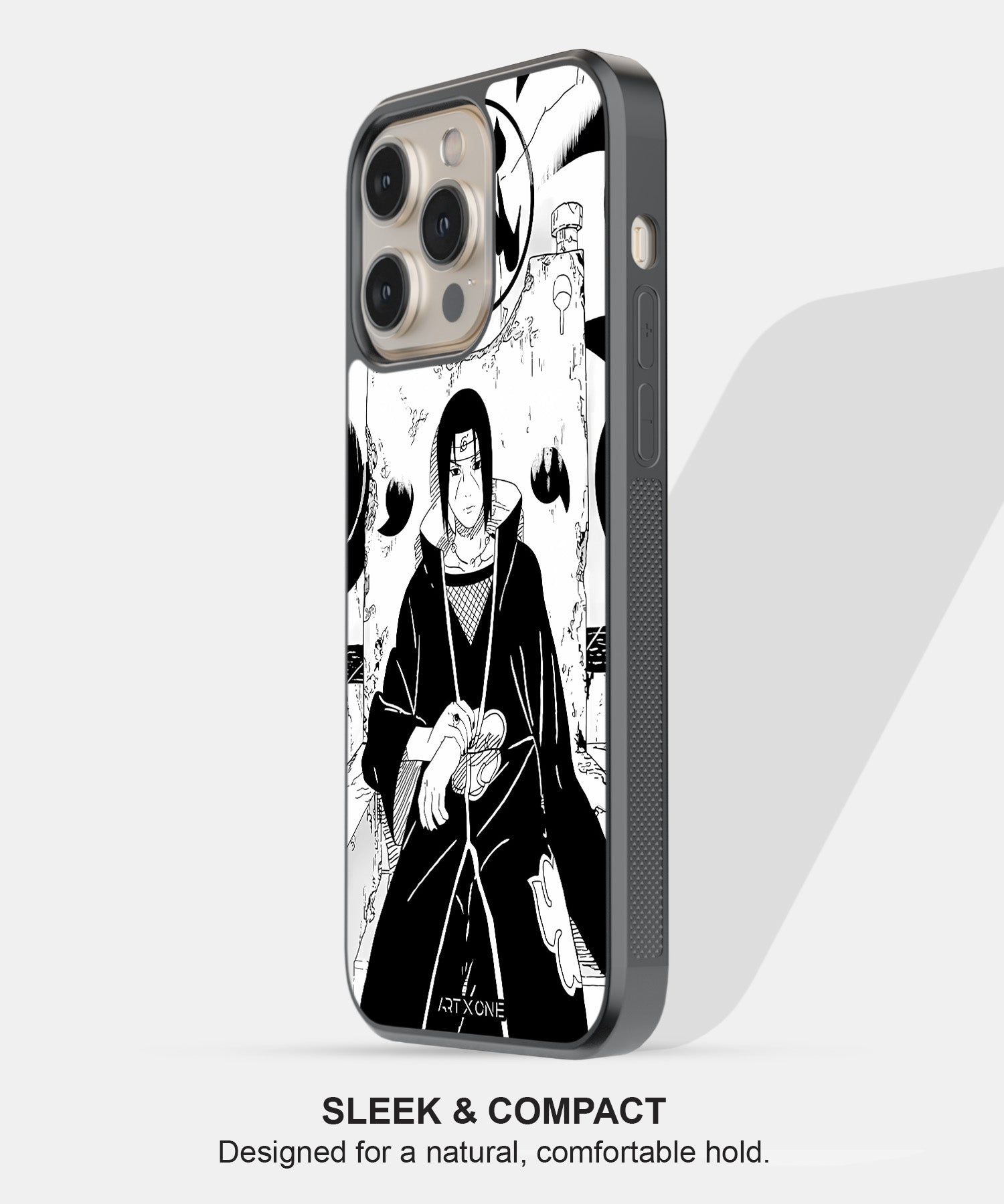 Itachi Uchiha On Throne Mobile Back Cover