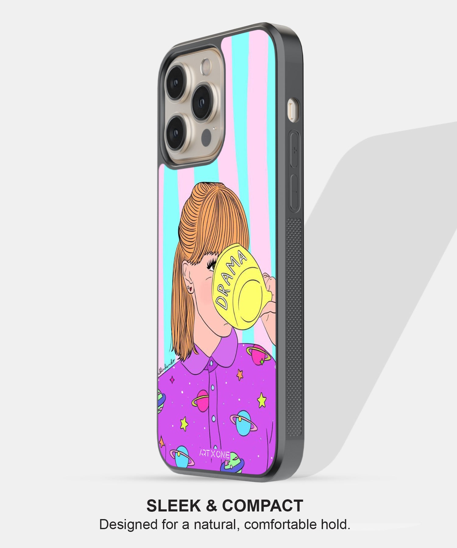 Drama Cup Mobile Back Cover