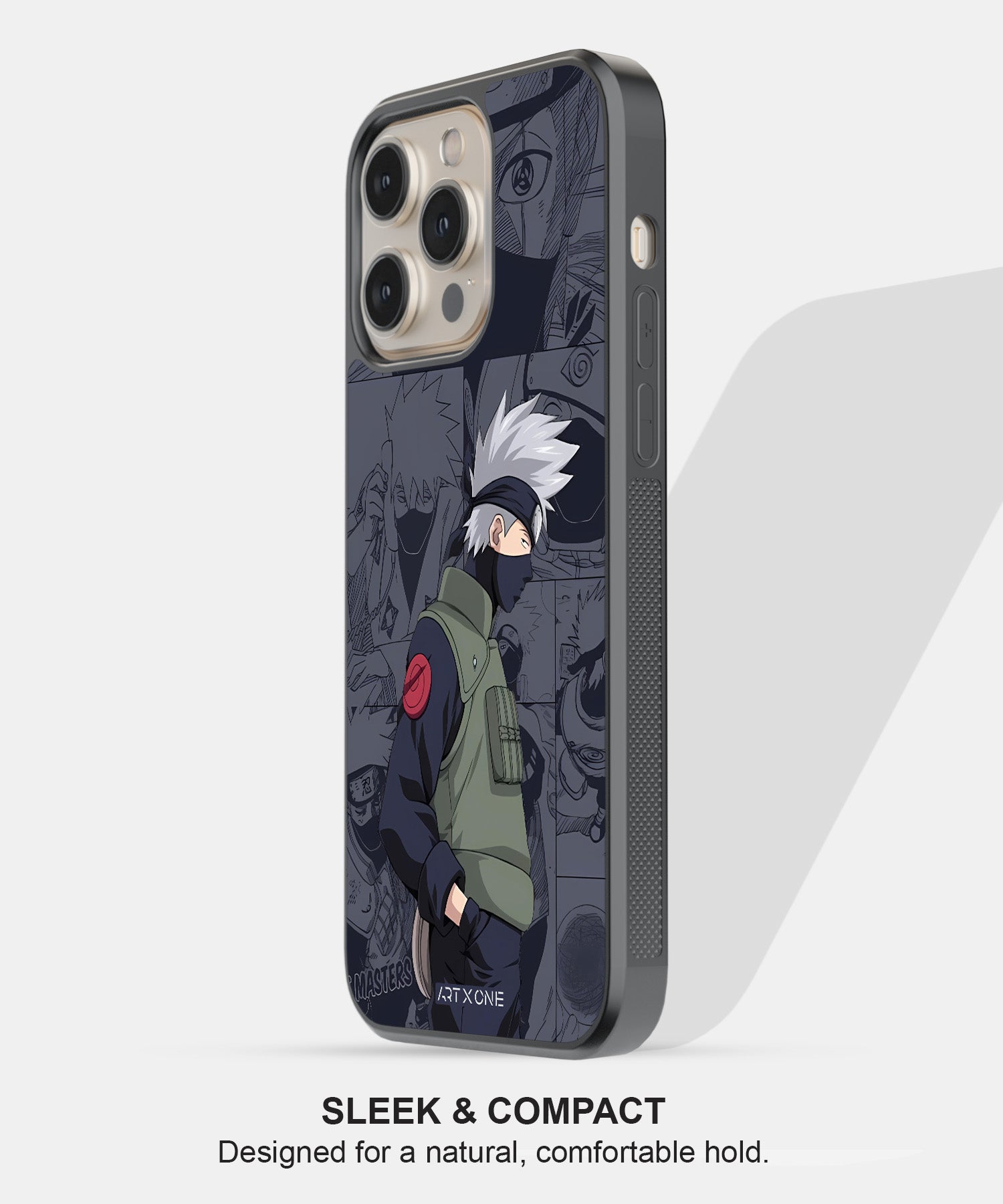 Kakashi on Manga Panel Mobile Back Cover