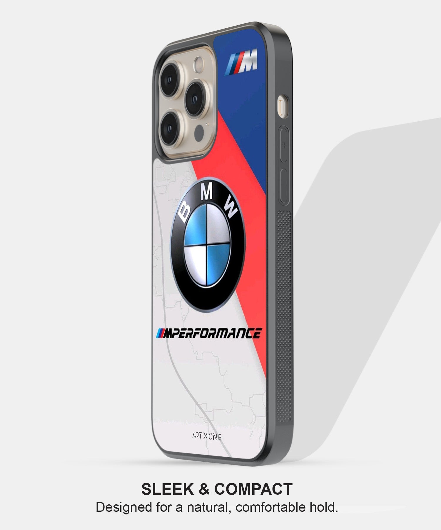 BMW Logo  Gradient Flag Design Mobile Back Cover