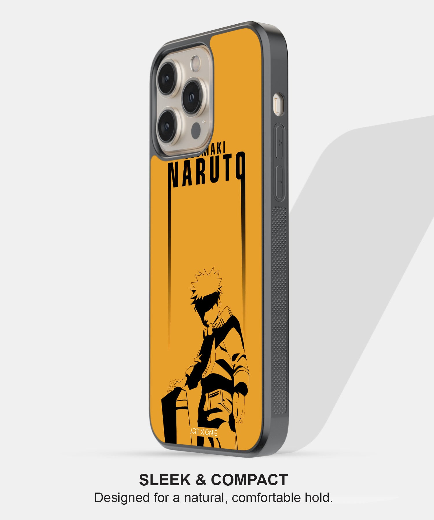 Naruto Uzumaki Yellow Mobile Back Cover