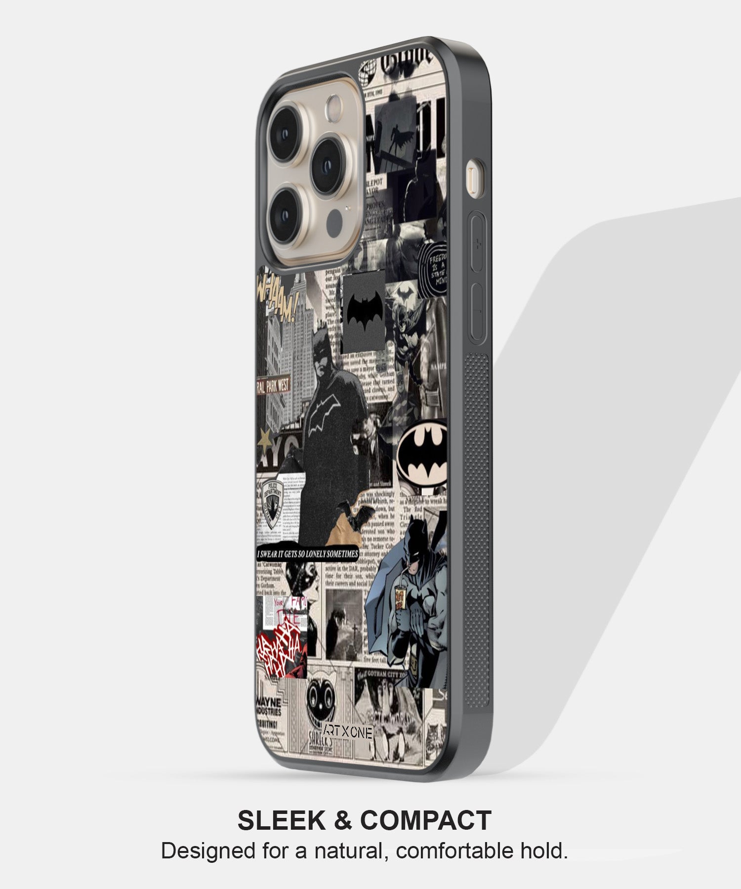 DC (Batman Collage) Mobile Back Cover