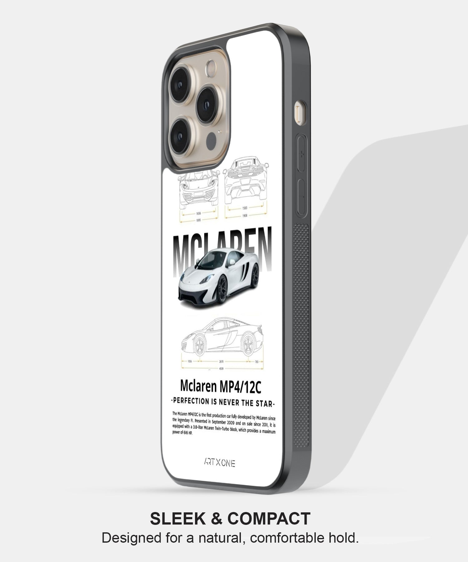 Sports Car  (Mclaren MP4) Mobile Back Cover