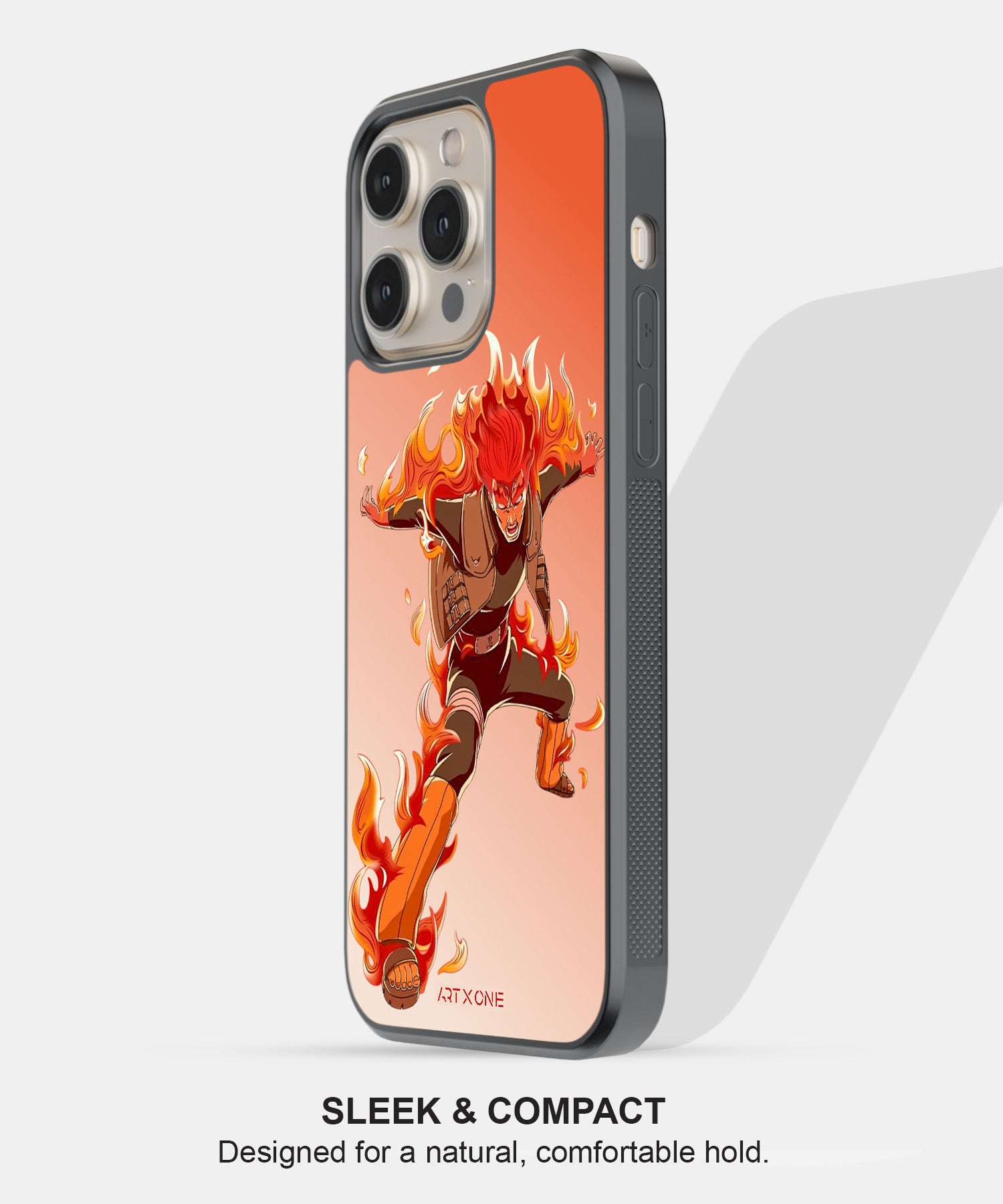 Might Guy Awakening 8 Gates Mobile Back Cover
