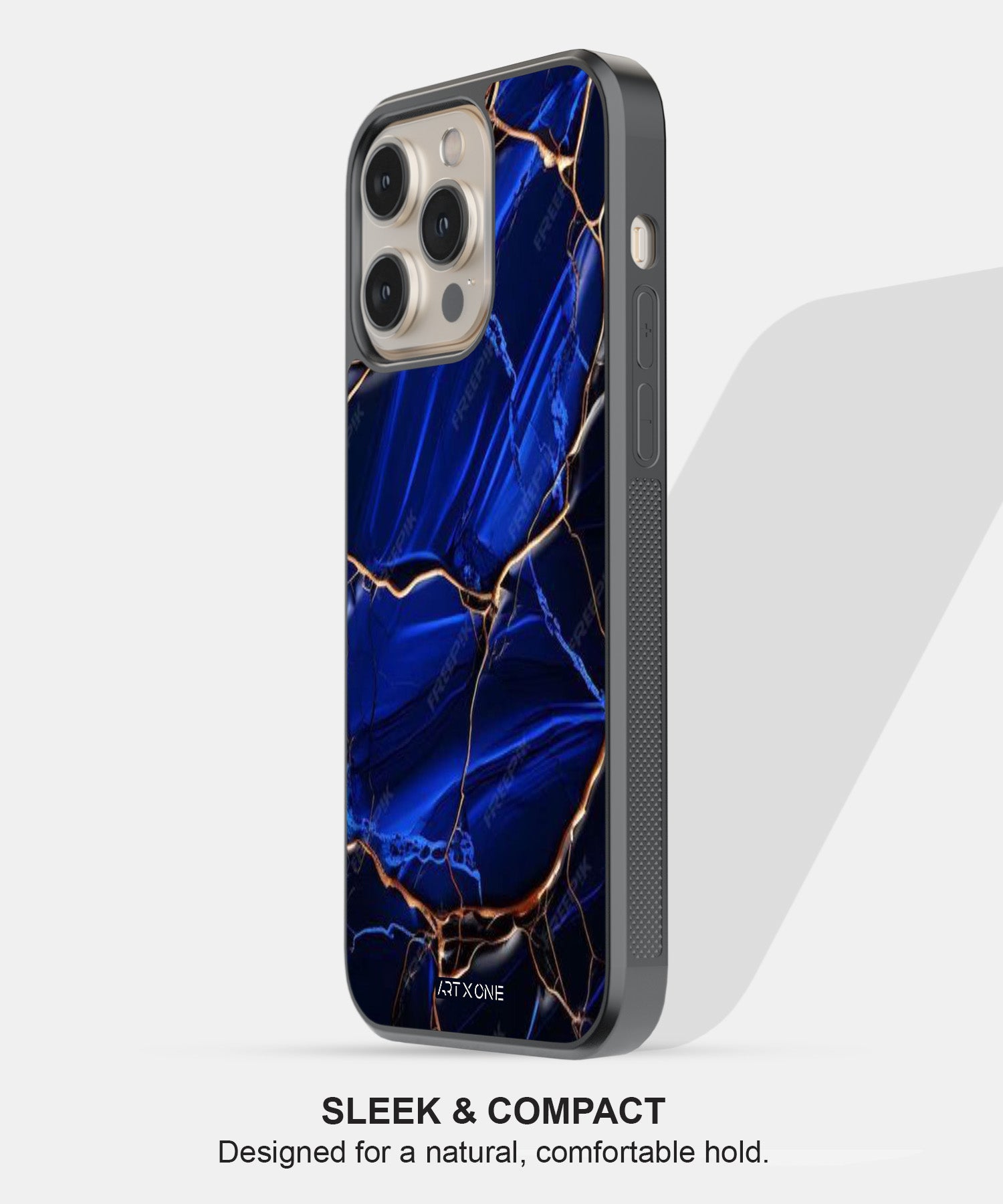 Teal Marbel Mobile Back Cover