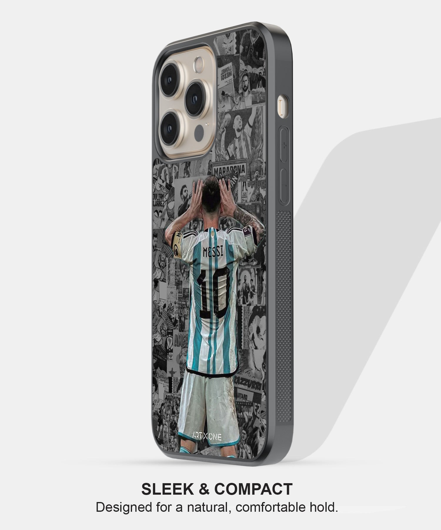 Football (Messi Collage) Mobile Back Cover