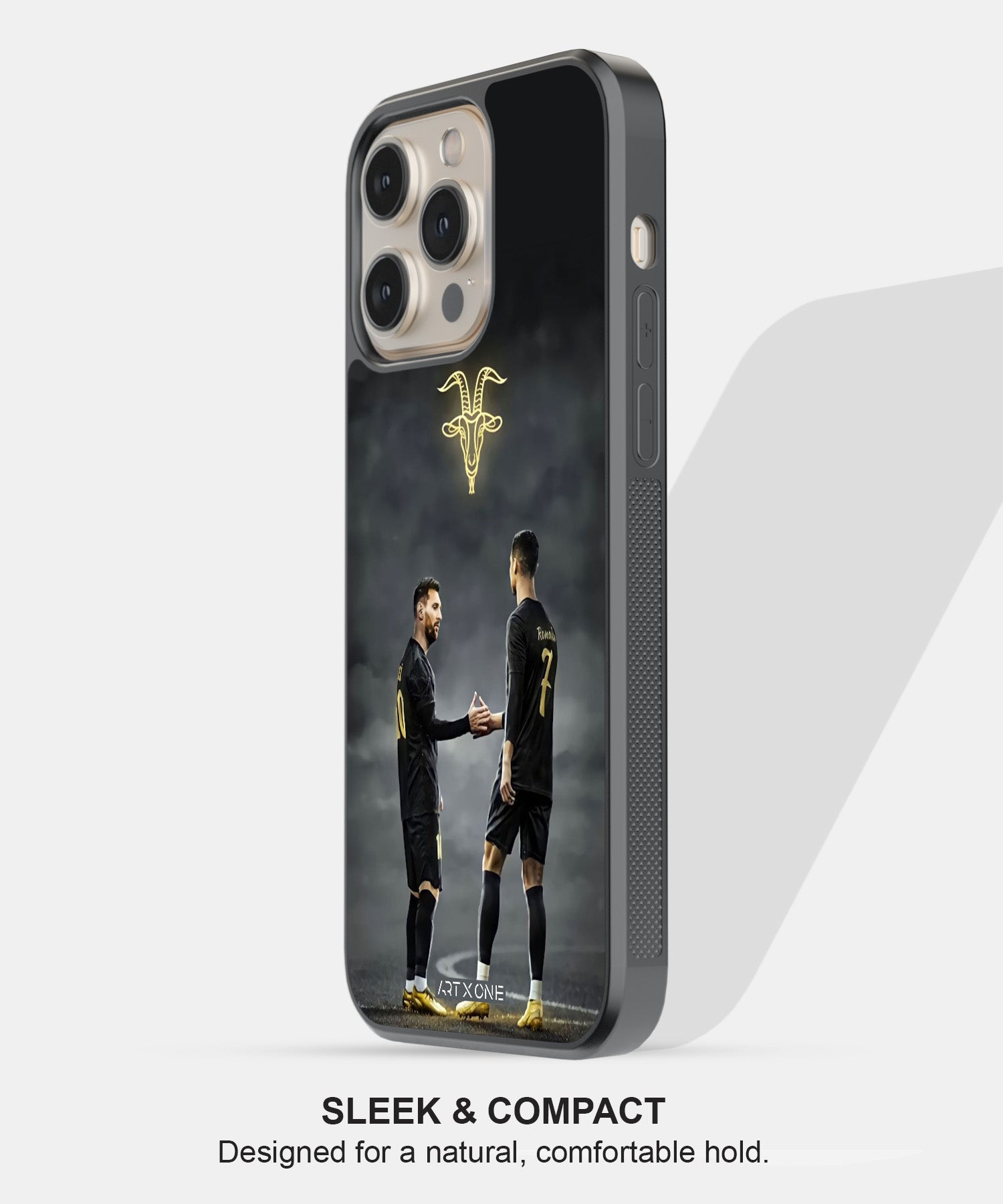Football (Messi x Ronaldo) Mobile Back Cover