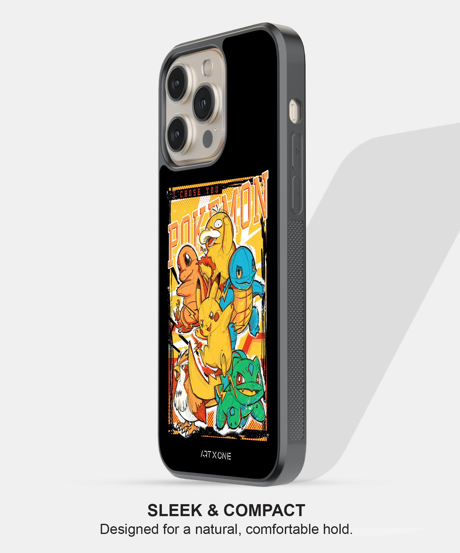 Cartoon (Pokemon Starter Pack) Mobile Back Cover
