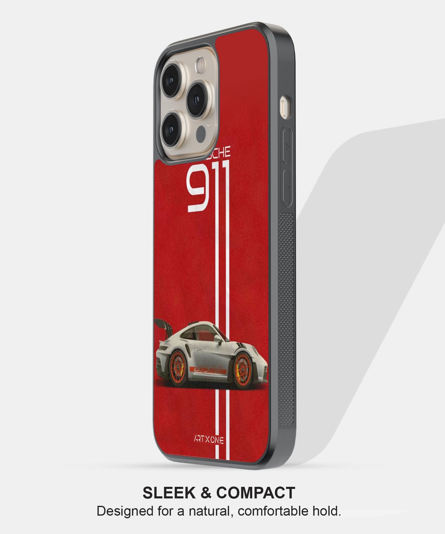 Sports Car  (Porsche 911 Red) Mobile Back Cover
