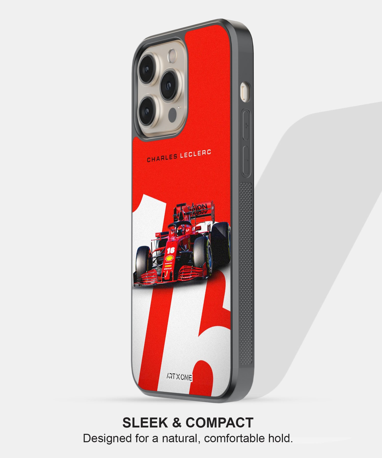 Charles Leclerc  Ferrari F1 Mobile Back Cover