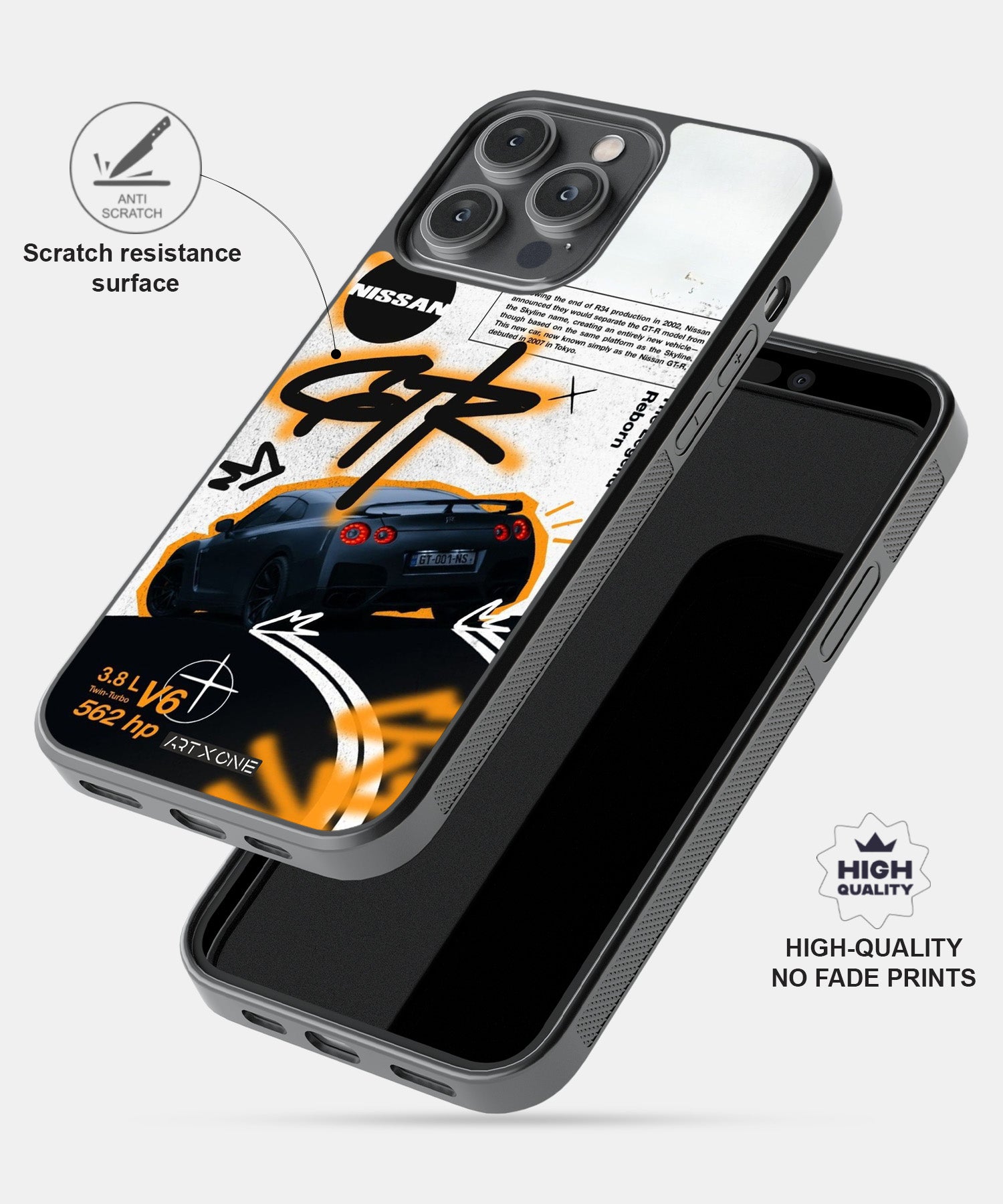 Sports Car  (Nissan GTR) Mobile Back Cover