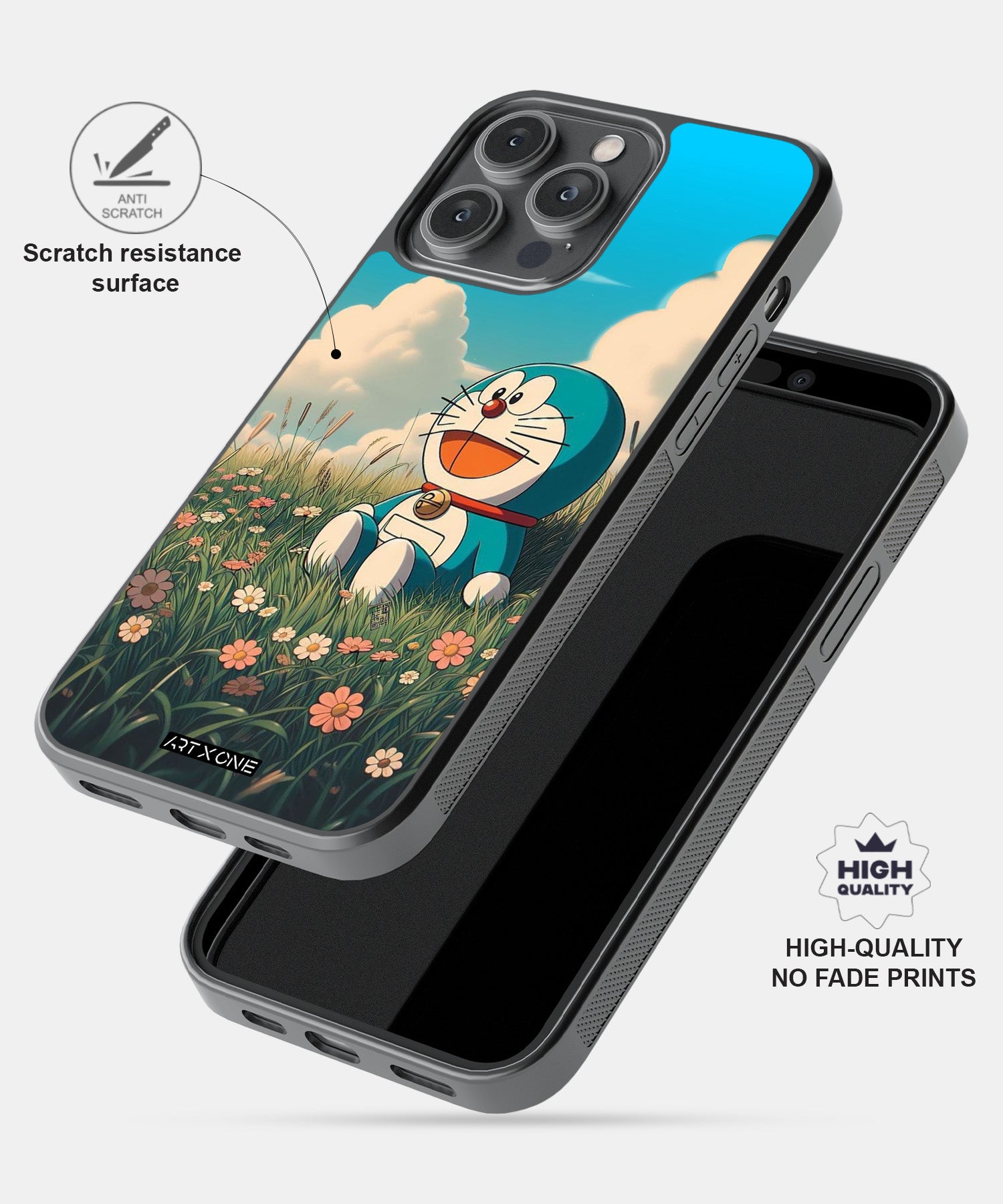 Cartoon (Happy Doreamon) Mobile Back Cover