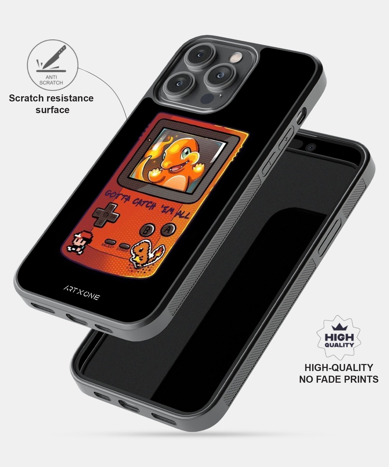 Cartoon (Charmander) Mobile Back Cover