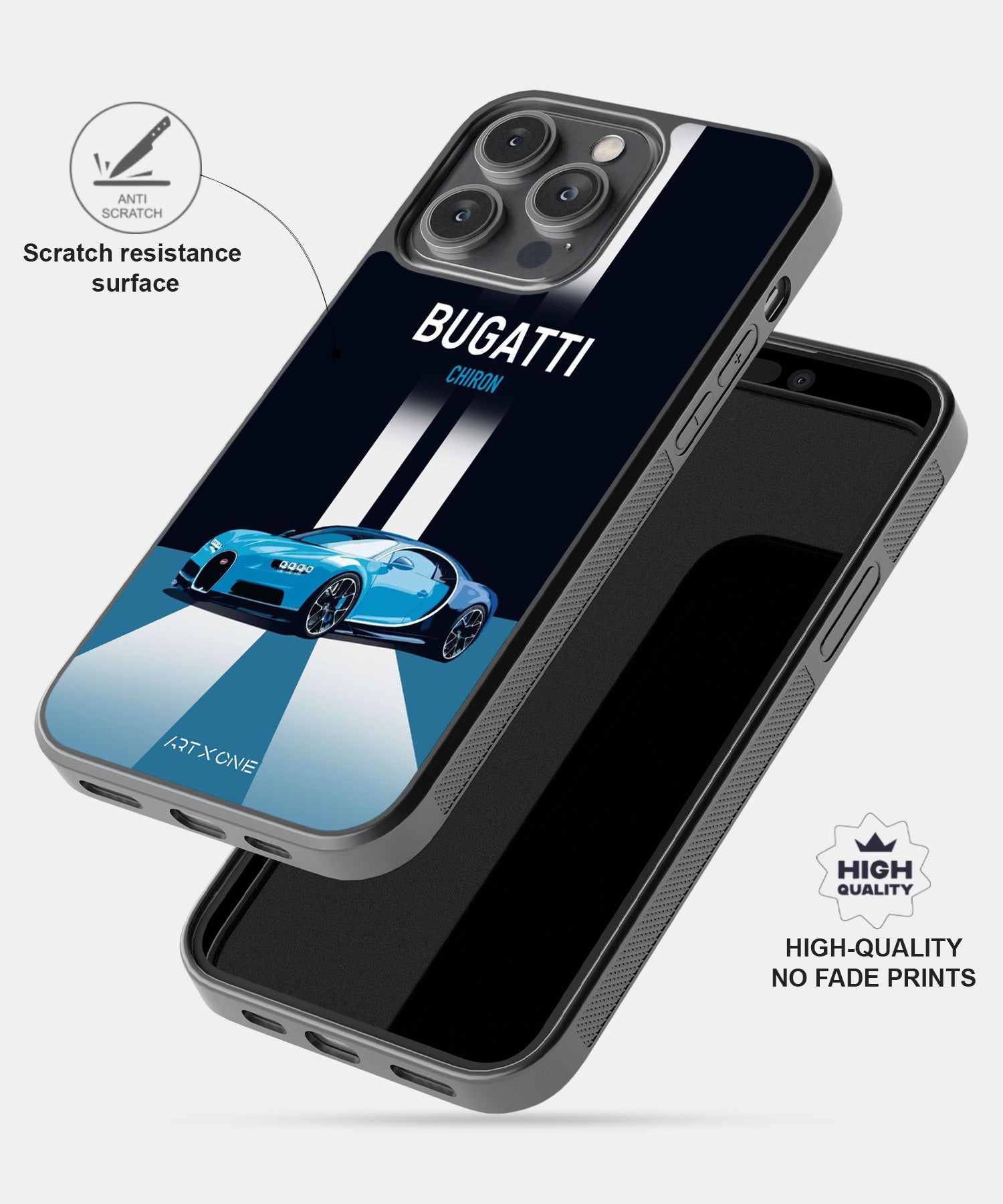 Sports Car  (Bugatti Chiron) Mobile Back Cover
