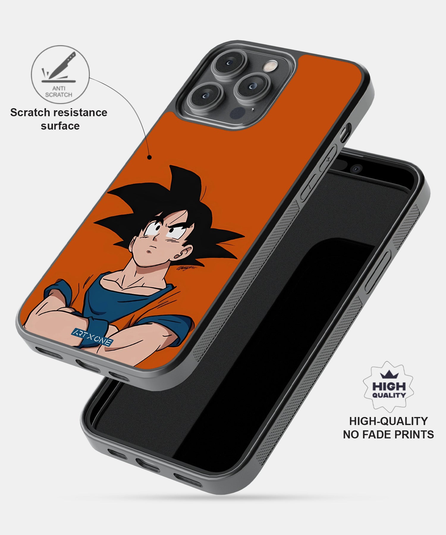 Goku Orange Mobile Back Cover