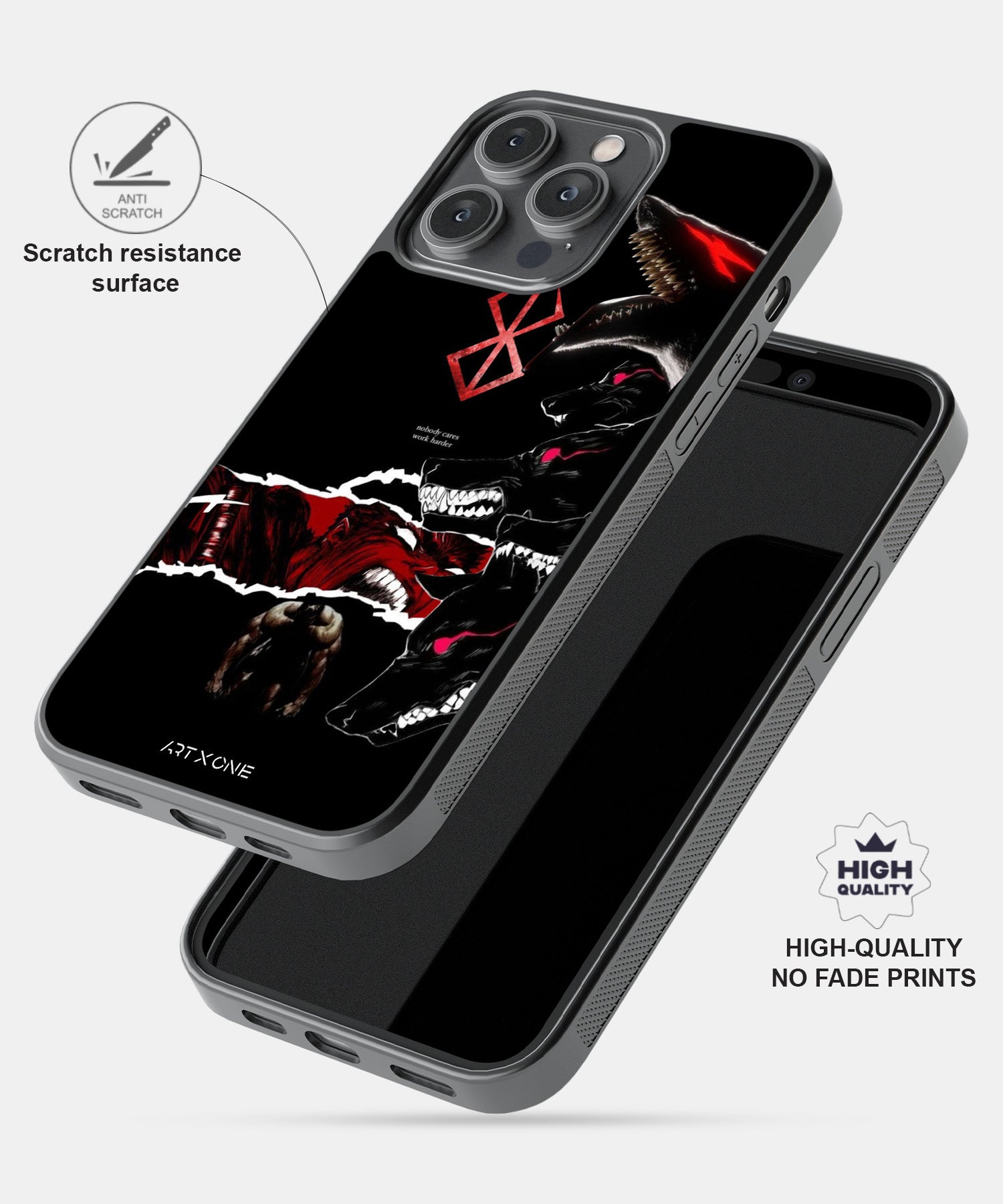 Berserk  (Berserk Work Harder) Mobile Back Cover