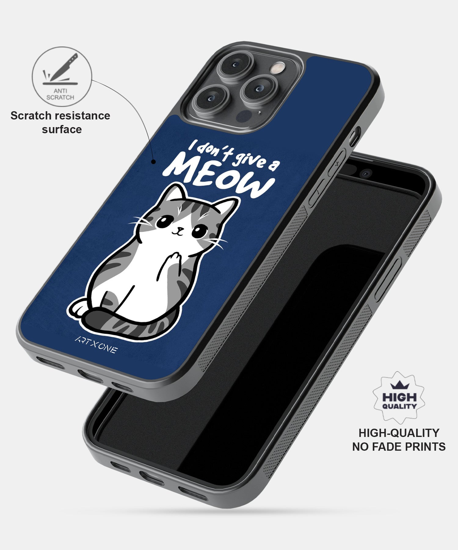 Don't give a Meow Mobile Back Cover