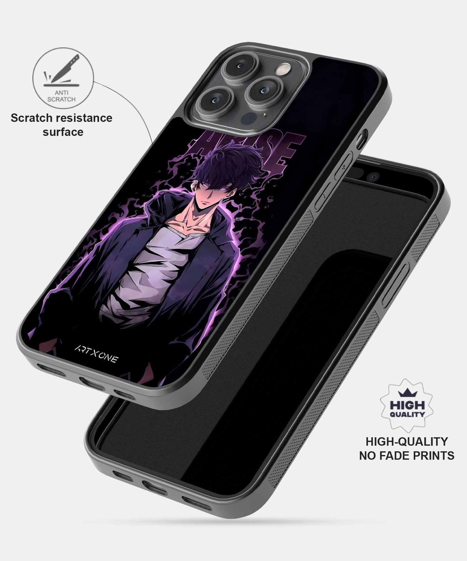 Solo Leveling (Sung Jin Woo Originals) Mobile Back Cover