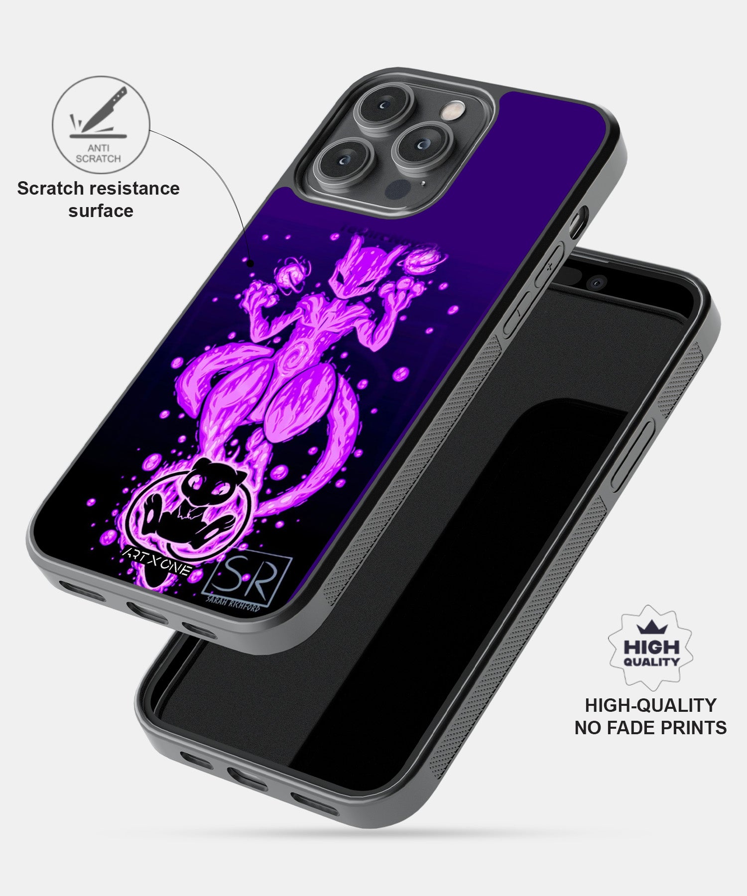 Cartoon (Mewtwo) Mobile Back Cover