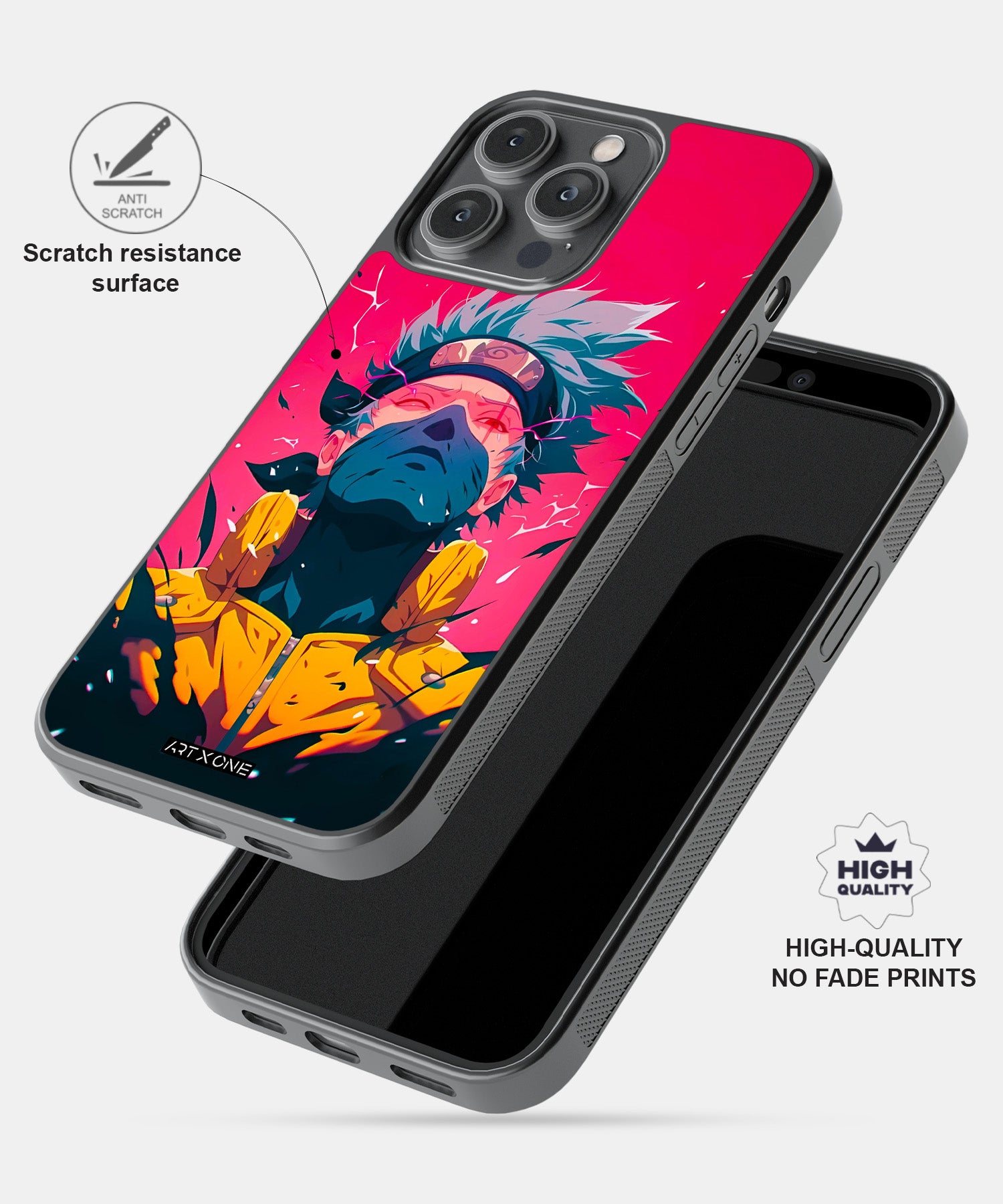 Kakashi Graphic Mobile Back Cover