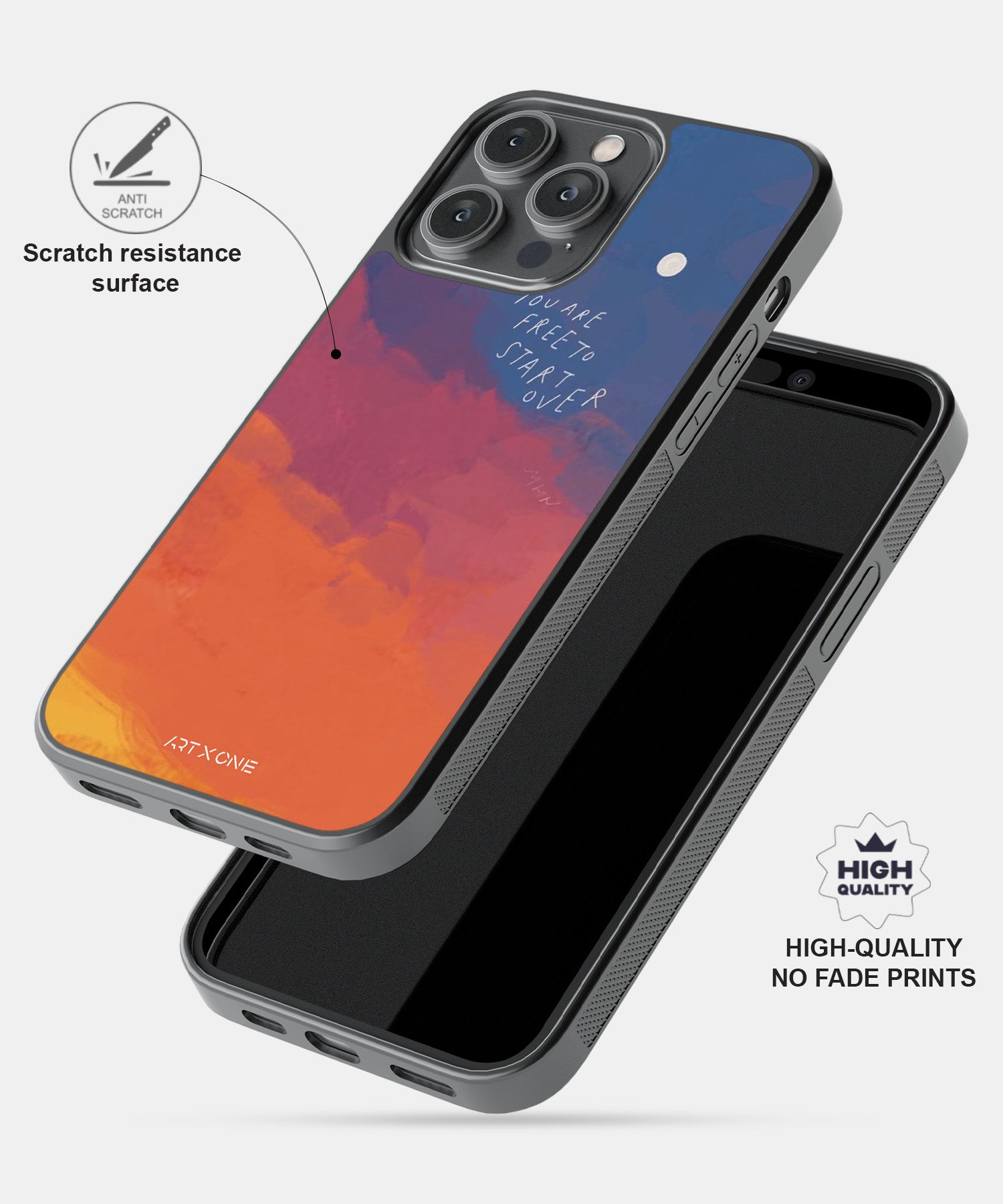 Start Over Mobile Back Cover
