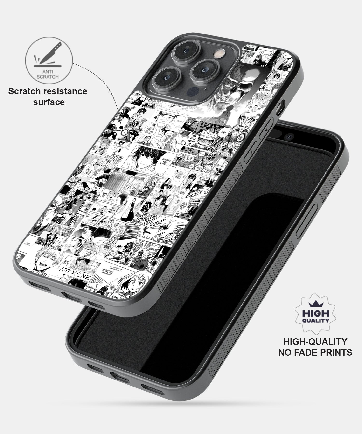 Manga Panel Mobile Back Cover