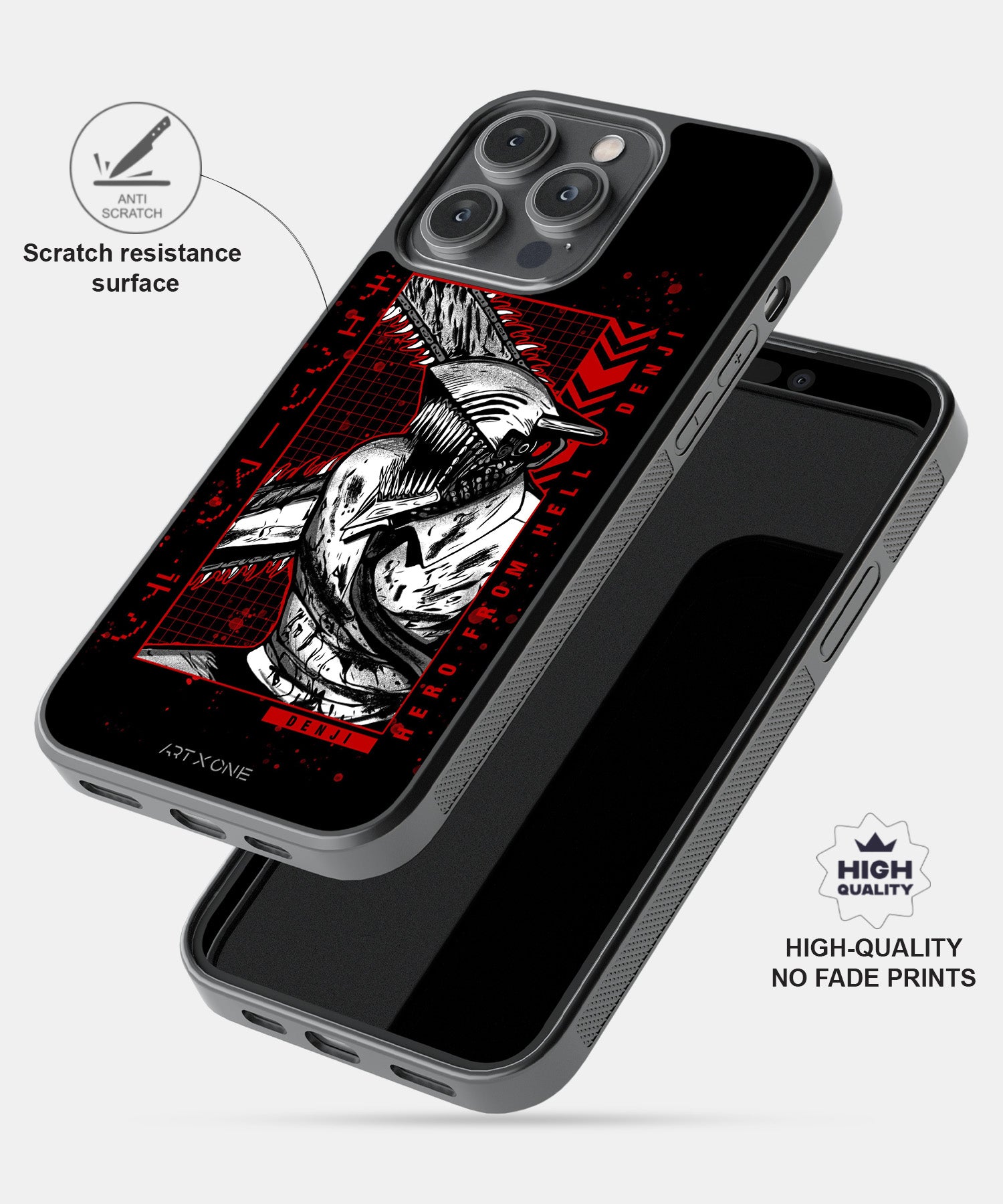 Hero From Hell Denji Mobile Back Cover