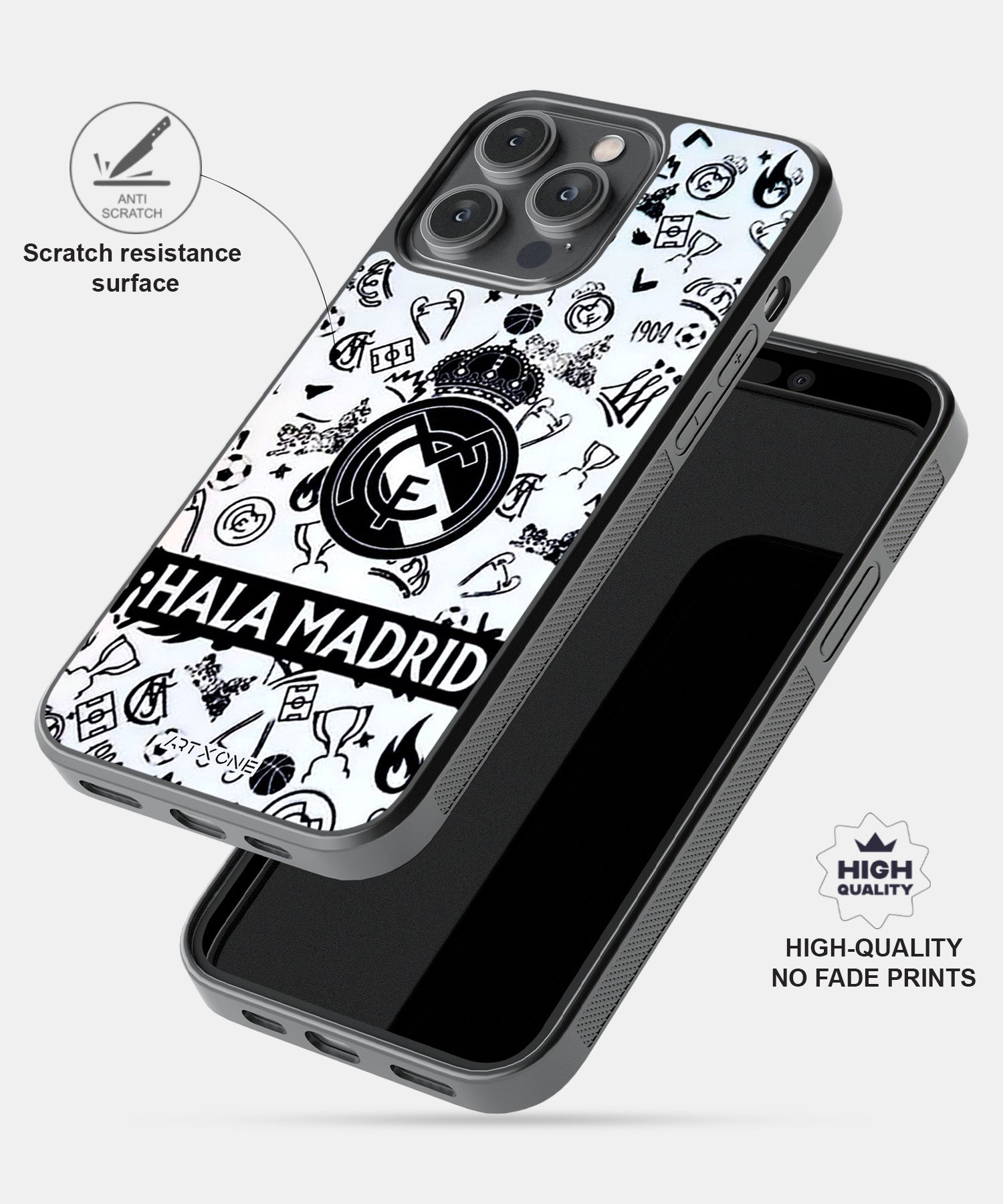Football (Hala Madrid) Mobile Back Cover