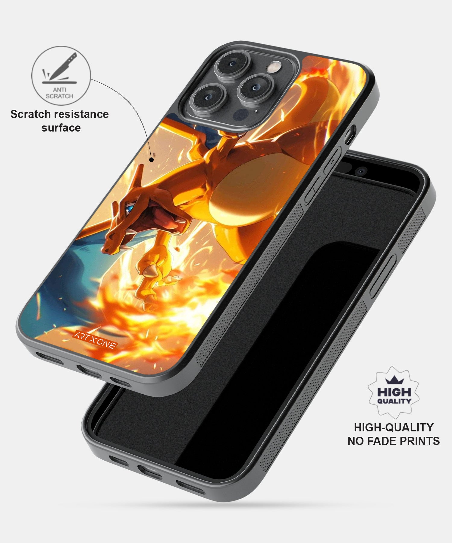 Cartoon (Charizad) Mobile Back Cover