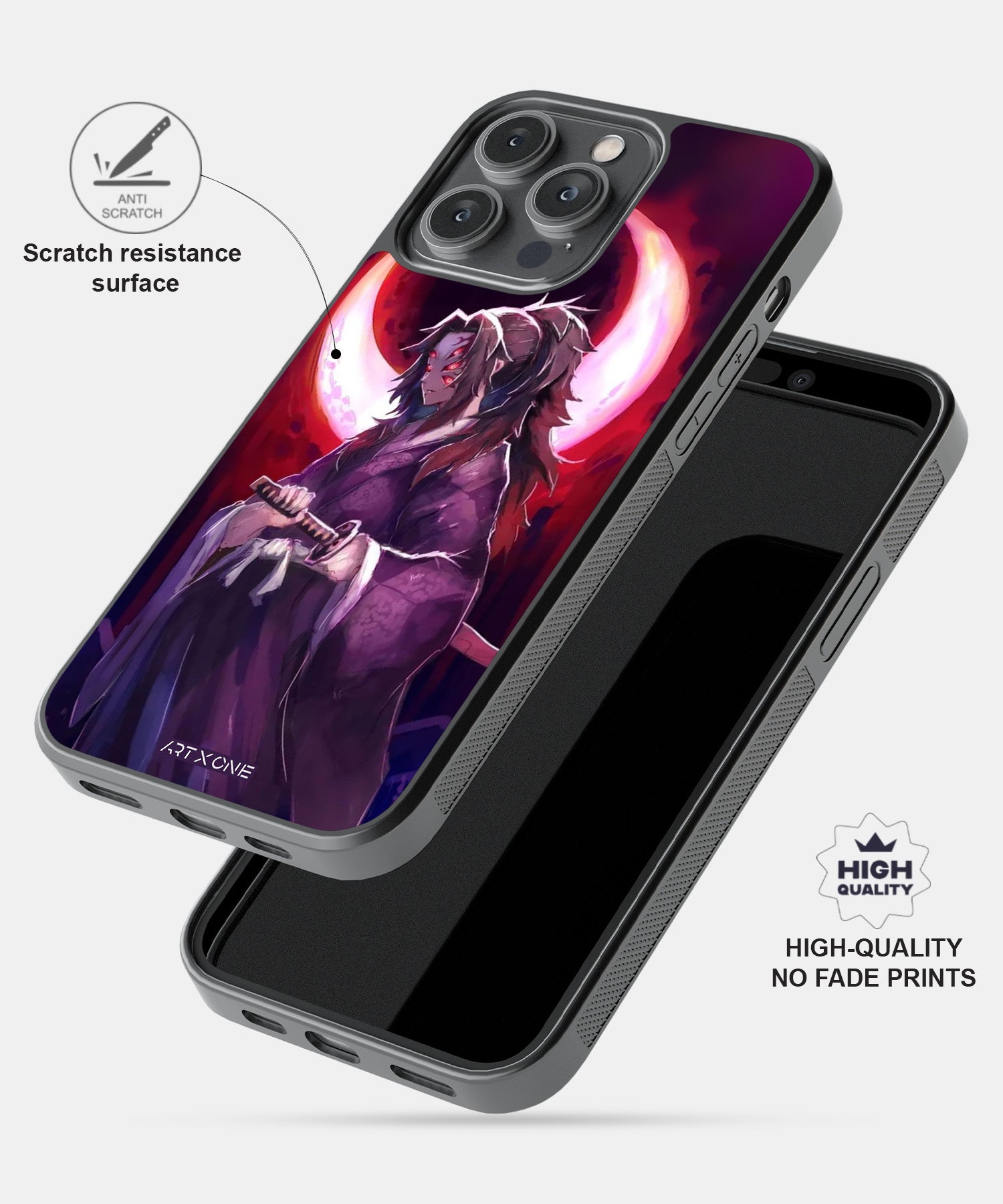 Demon  (Kokushibo) Mobile Back Cover