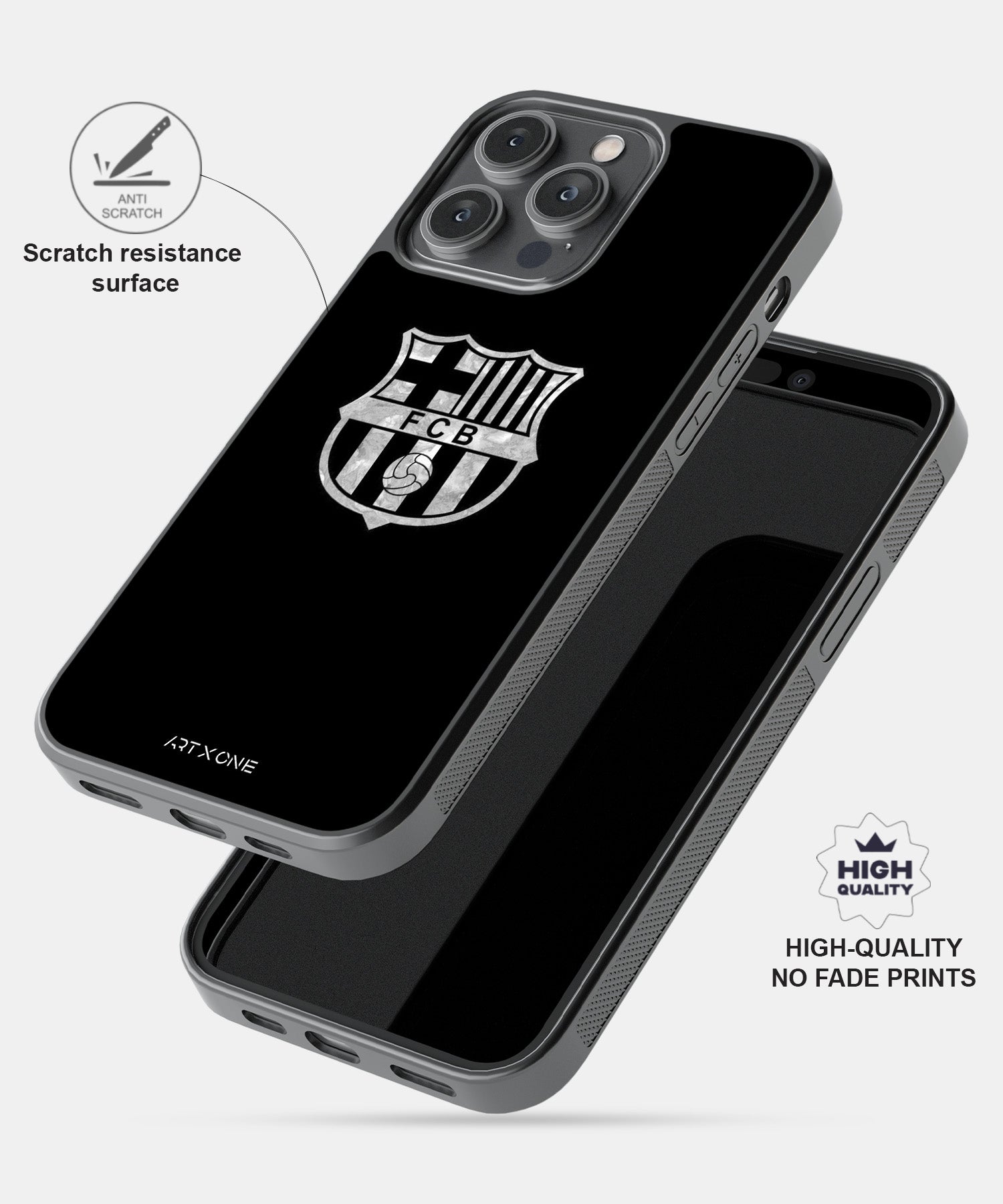 Football (FC Barcelona) Mobile Back Cover