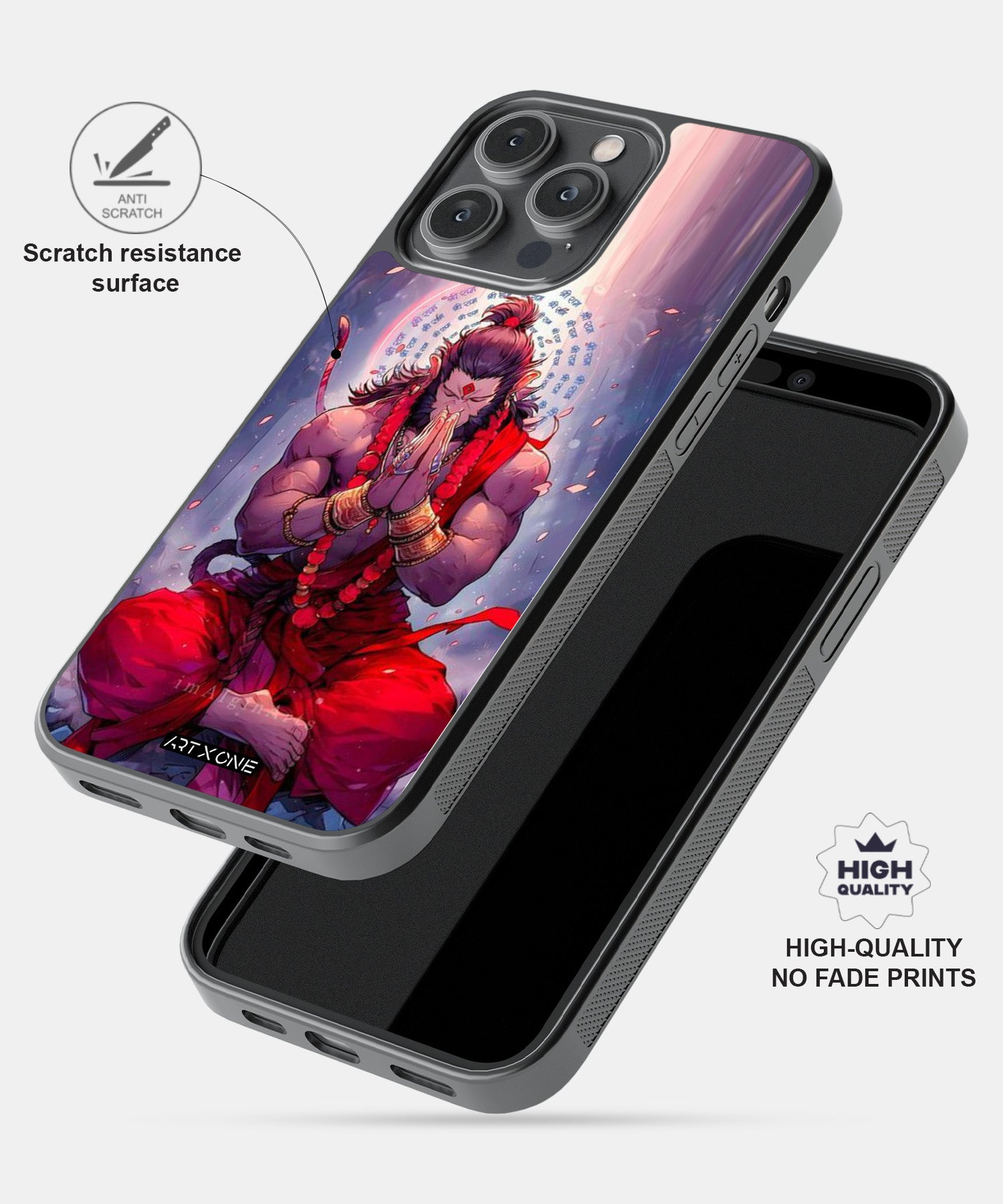 Hindu Gods (Hanuman) Mobile Back Cover