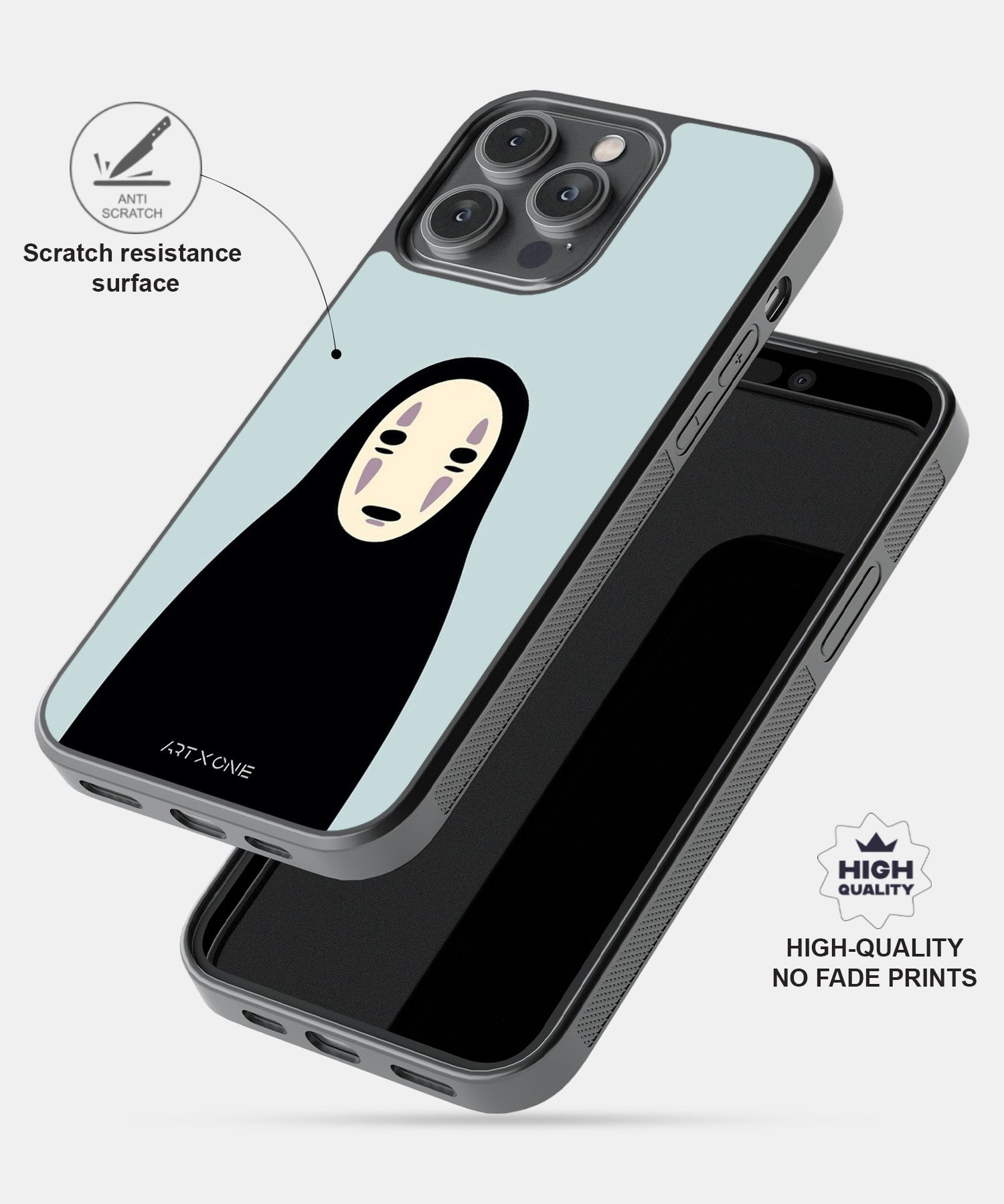 Spirited Away No Face Mobile Back Cover