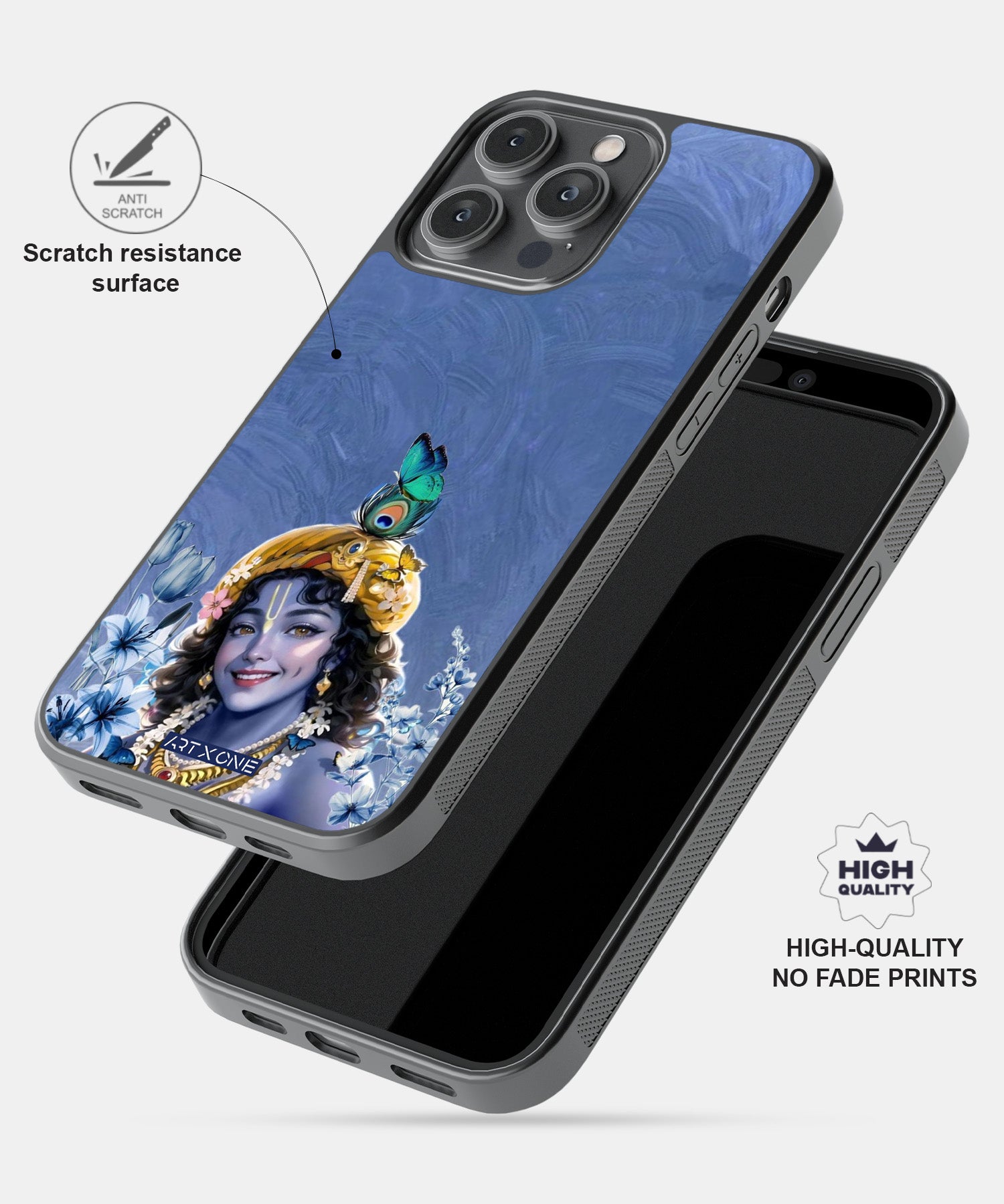 Hindu Gods (Krishna) Mobile Back Cover