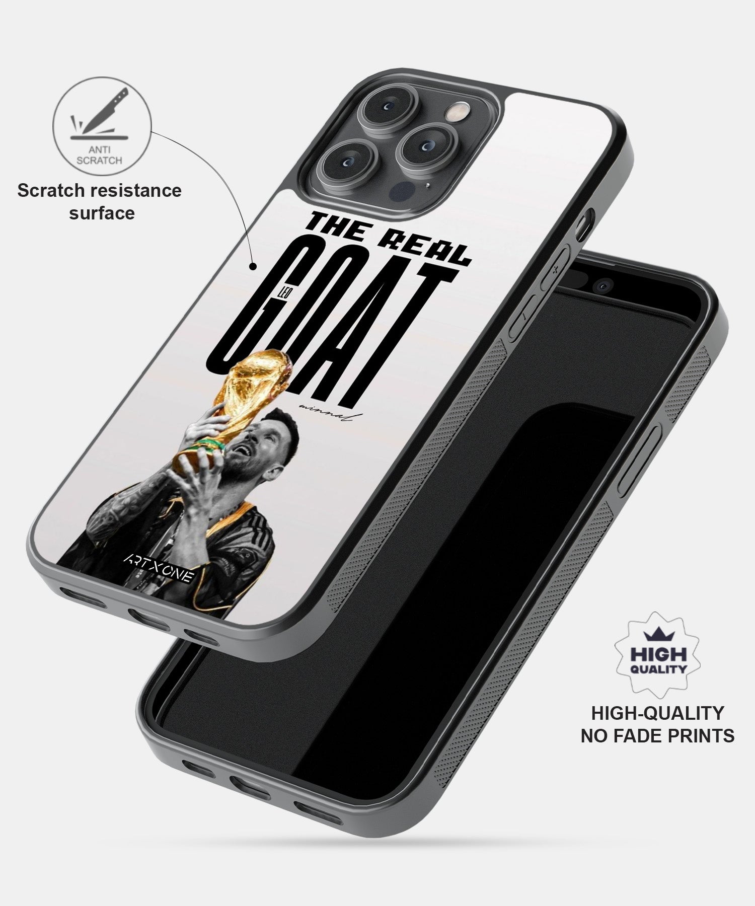 Football (Leo The Real Goat) Mobile Back Cover