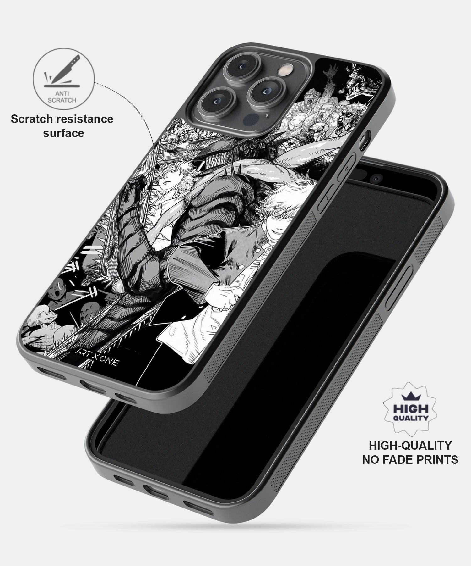 Chainsaw Man Manga Mobile Back Cover