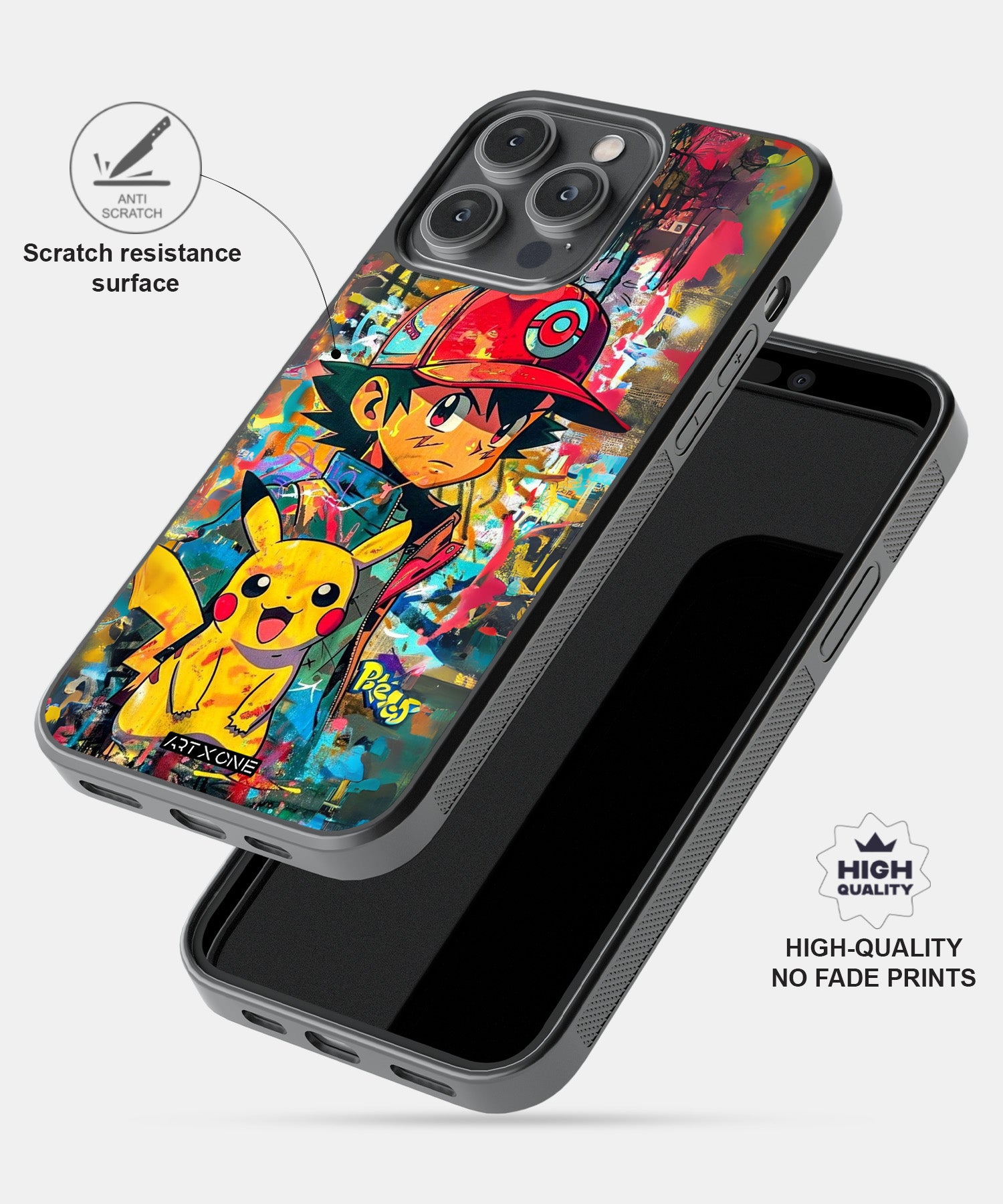 Cartoon (Ash Ketchum) Mobile Back Cover