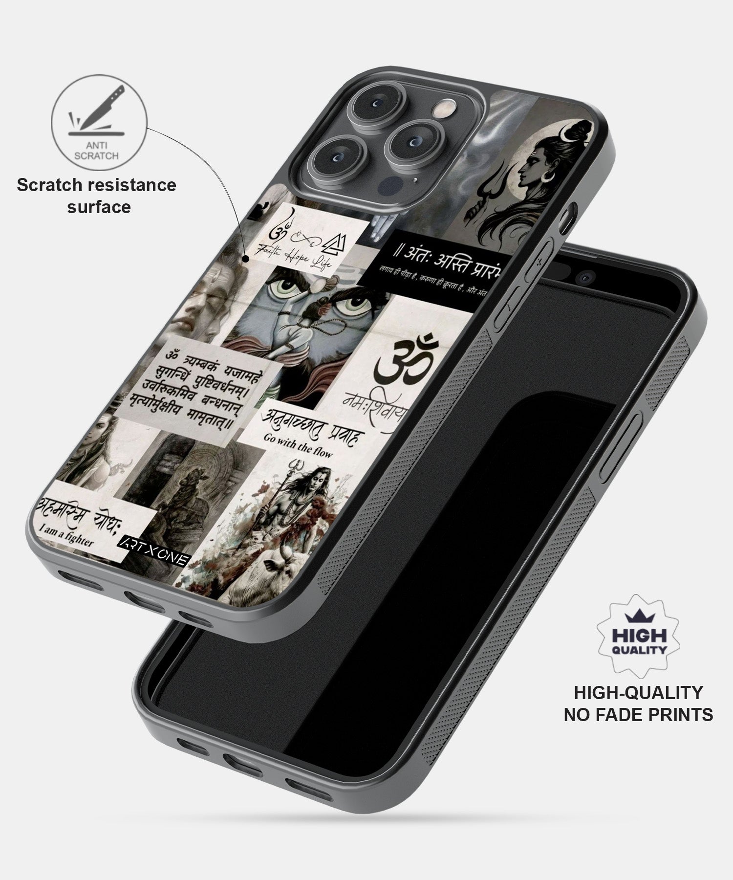 Hindu Gods (OM) Mobile Back Cover