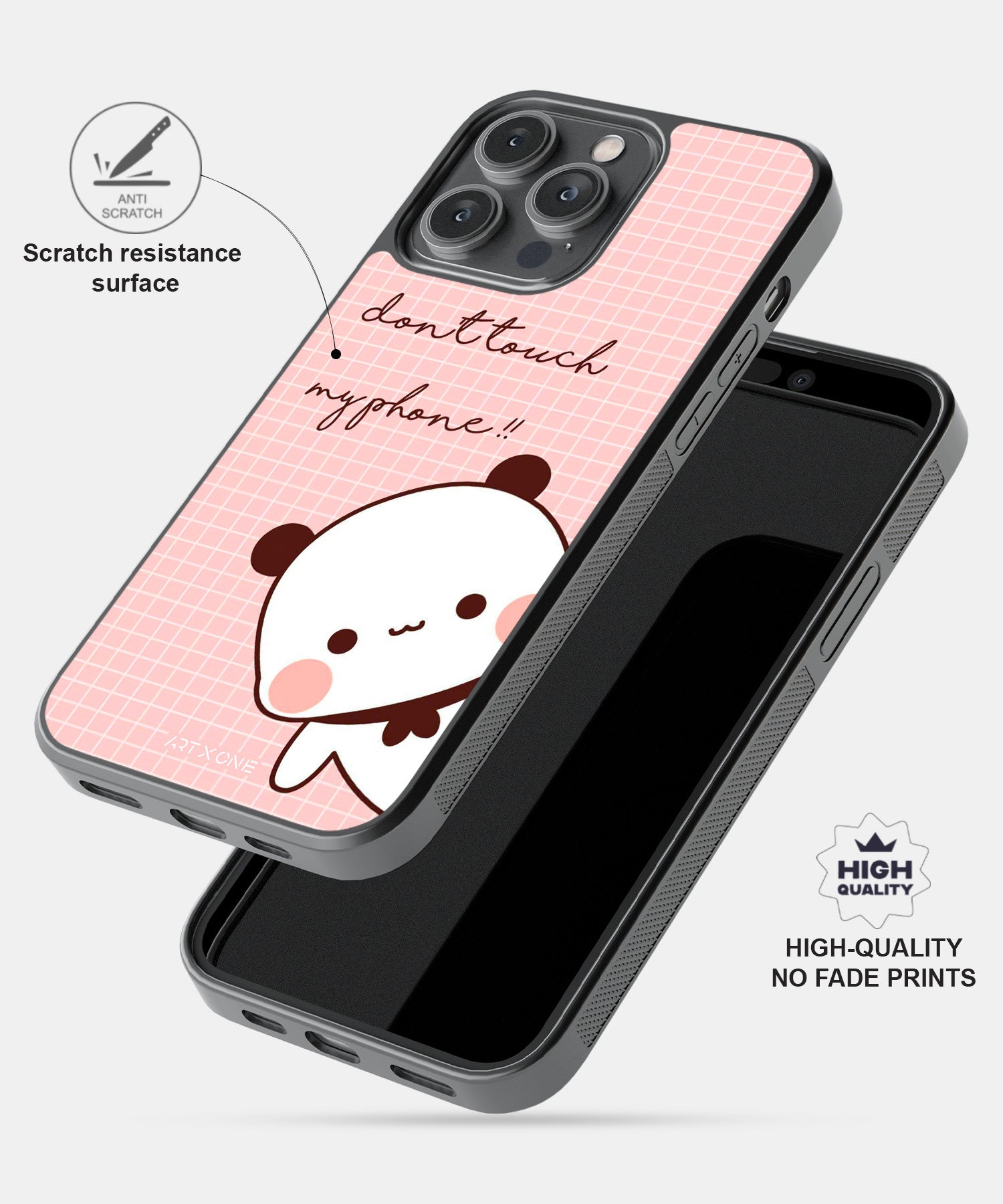 Don't Touch My Phone Mobile Back Cover